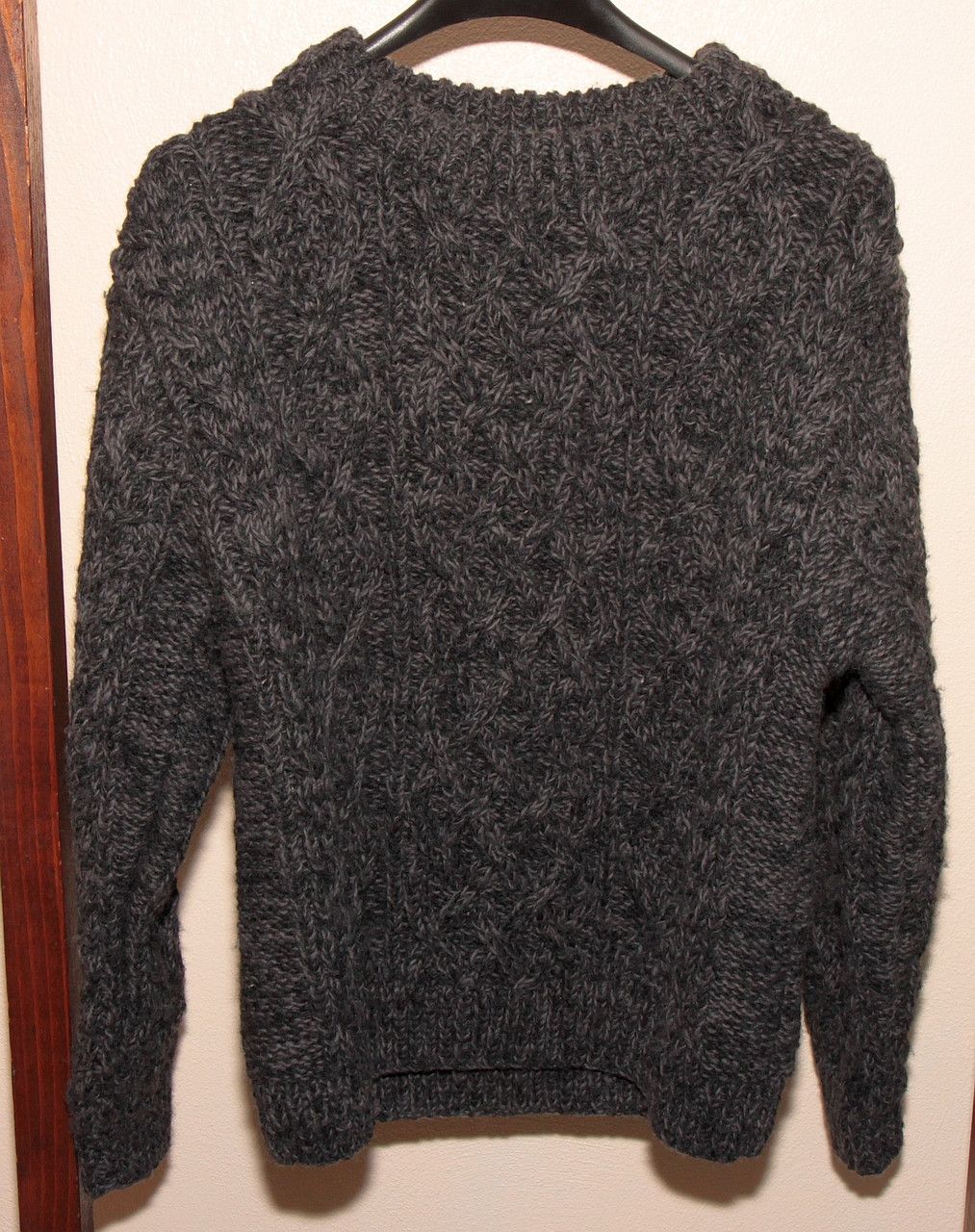 Pherrow's Low Gauge Cable Knit Sweater in Grey Size US M / EU 48-50 / 2 - 2 Thumbnail
