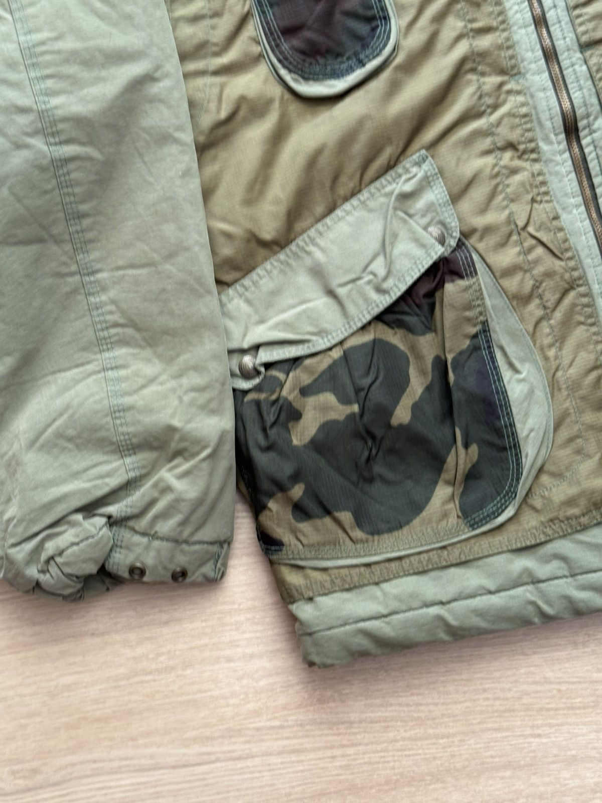 Other Vintage 00’s Casucci Military Italian Army Camo Jacket Size US L / EU 52-54 / 3 - 4 Thumbnail