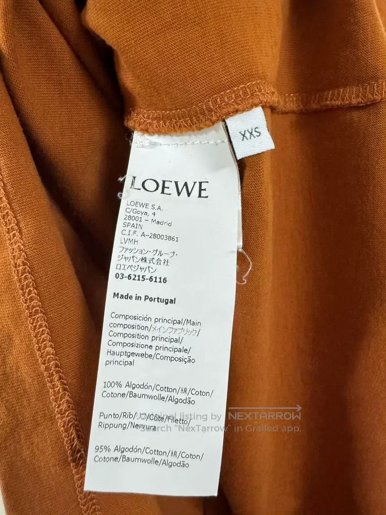 Loewe Loewe Embroidered Logo Short Sleeve Size XXS / US 00 / IT 34 - 4 Thumbnail