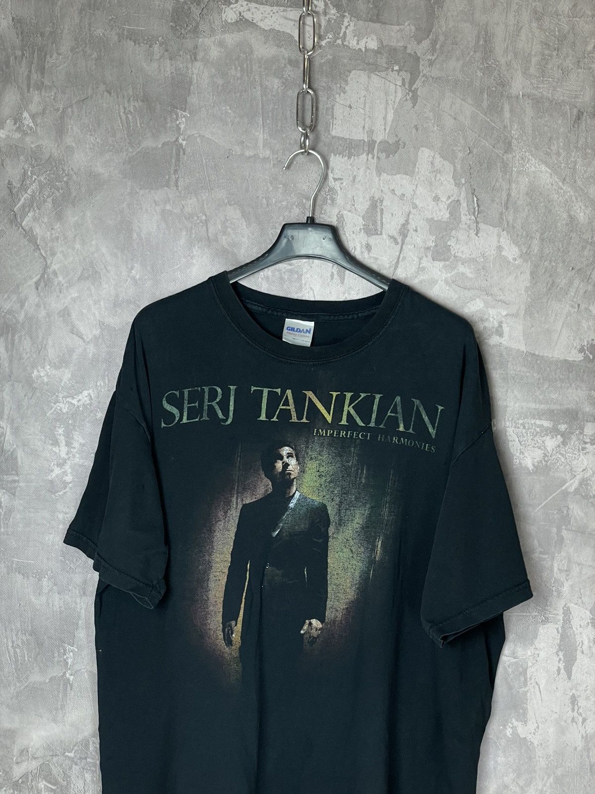 Band Tees × Vintage System of a Down SOAD Serj Tankian Band Logo Tee Shirt Size US L / EU 52-54 / 3 - 3 Thumbnail