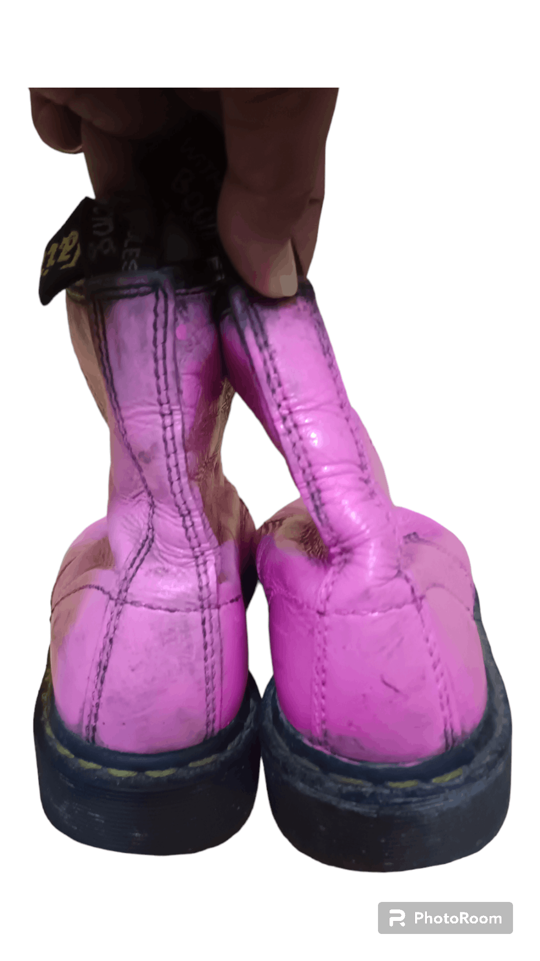 Dr. Martens × Vintage Very RARE Dr. Martens Hi-Cut Boot Original Made in England Size US 6 / EU 39 - 2 Thumbnail