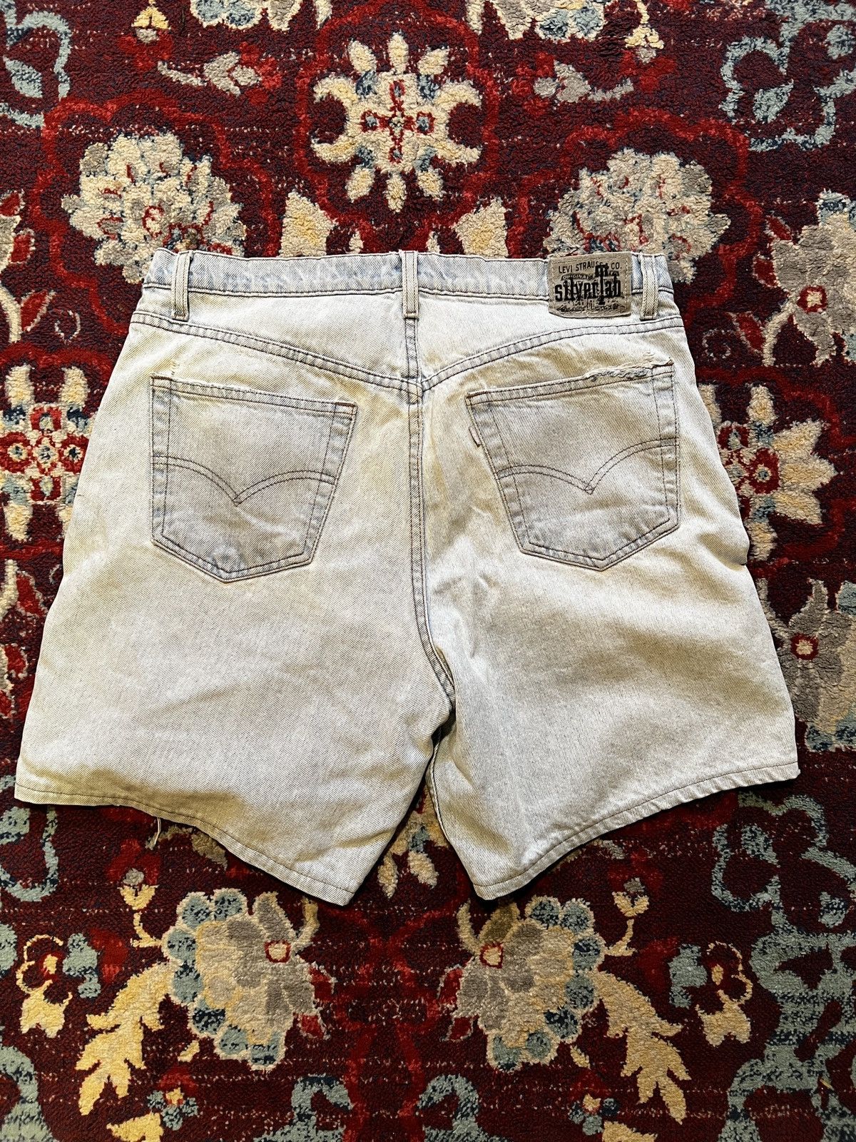 Levi's Vintage Clothing × Vintage Vintage Levi’s Silvertab Shorts Size US 38 / EU 54 - 4 Thumbnail