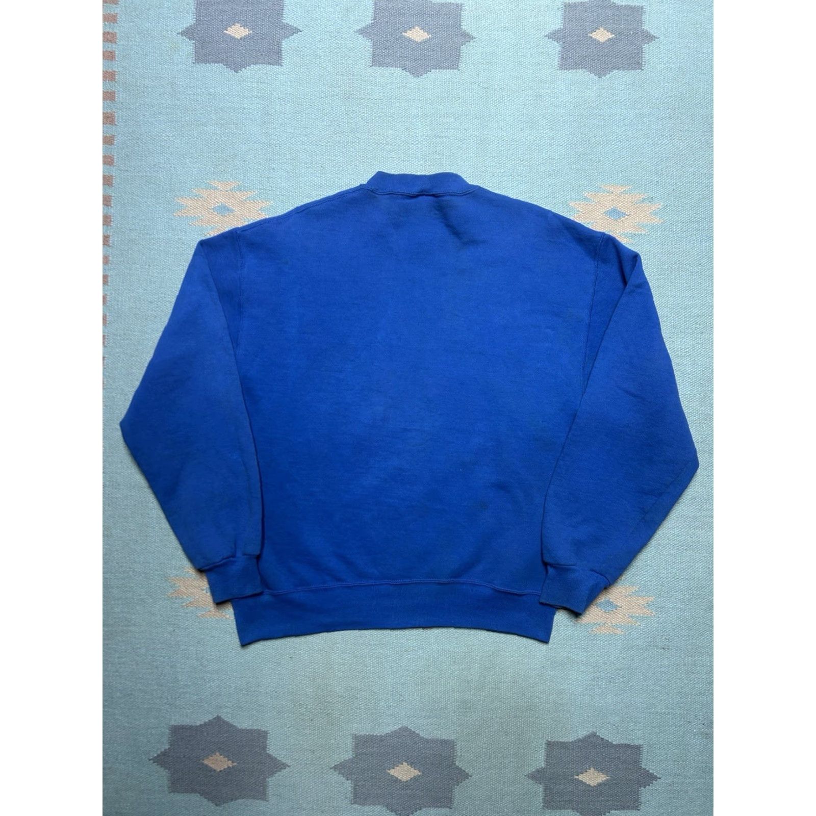 Vintage VINTAGE Russell athletic crewneck sweatshirt blue USA Large Men's Sweatshirt Pullover Size US L / EU 52-54 / 3 - 2 Thumbnail