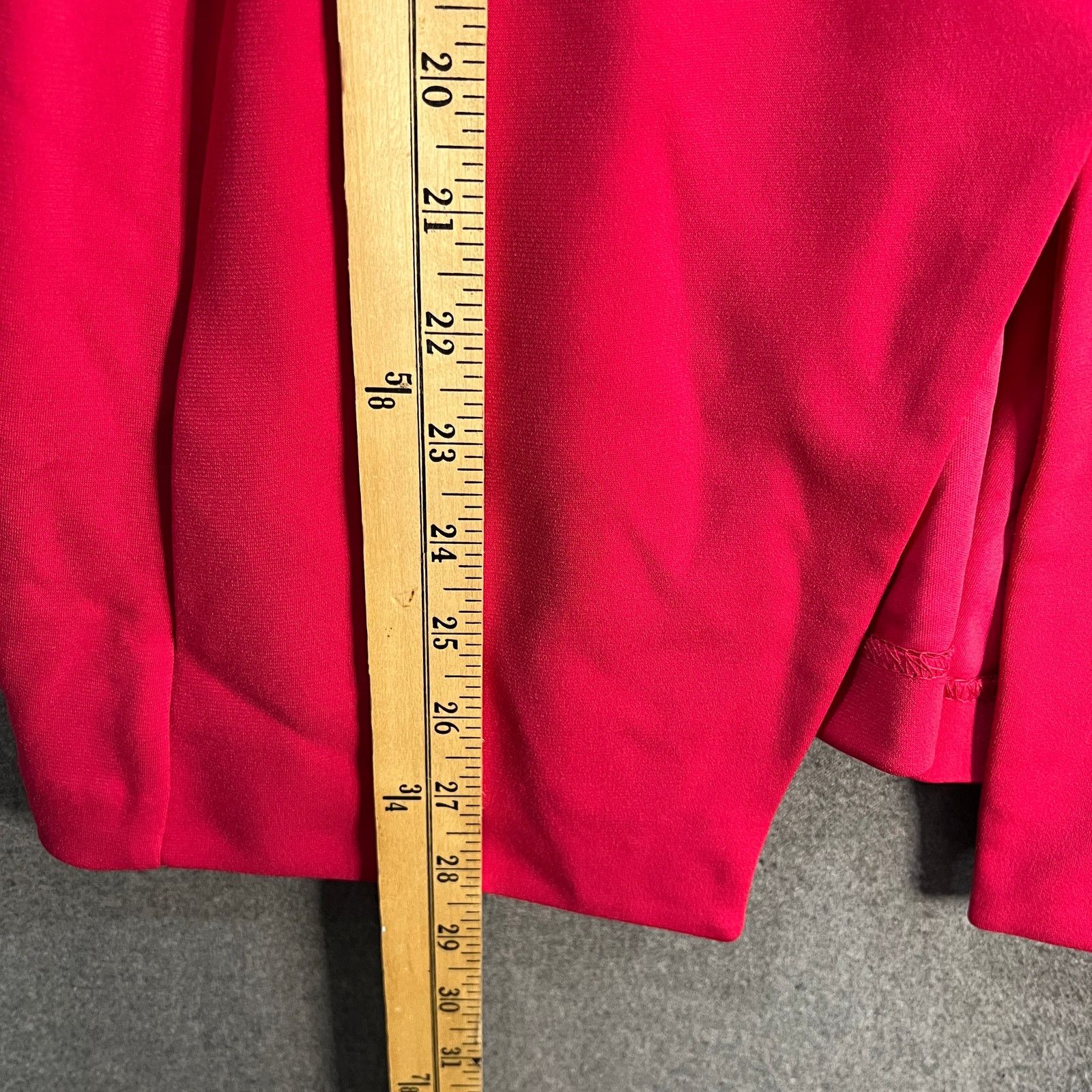 Other GRAVER Susan Graver LK Fusion 3/4 51 Cutaway Hem Blaze Size XL / US 12-14 / IT 48-50 - 5 Thumbnail