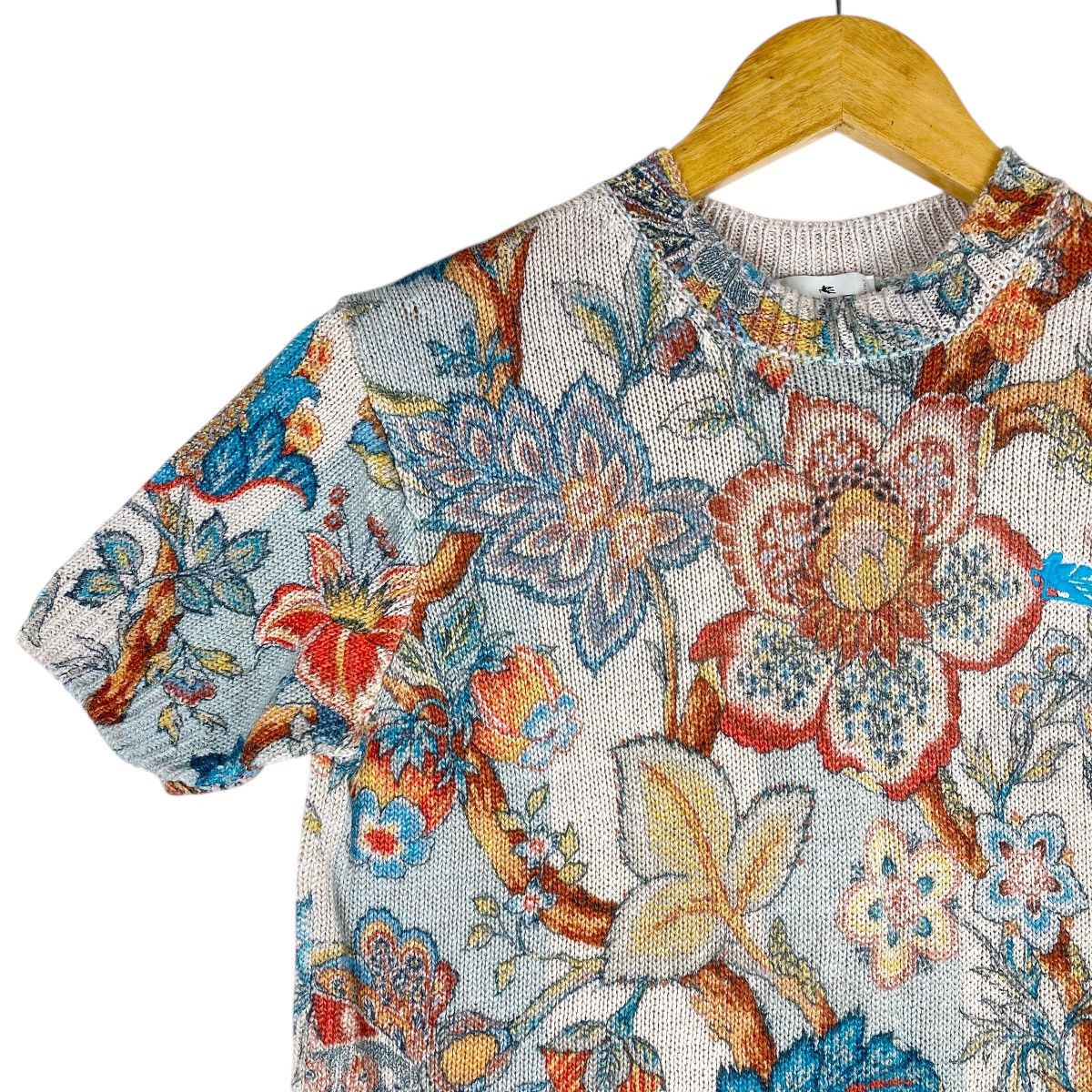 Etro 💥 ETRO TOP KNIT PAISLEY DESIGN Size M / US 6-8 / IT 42-44 - 7 Thumbnail
