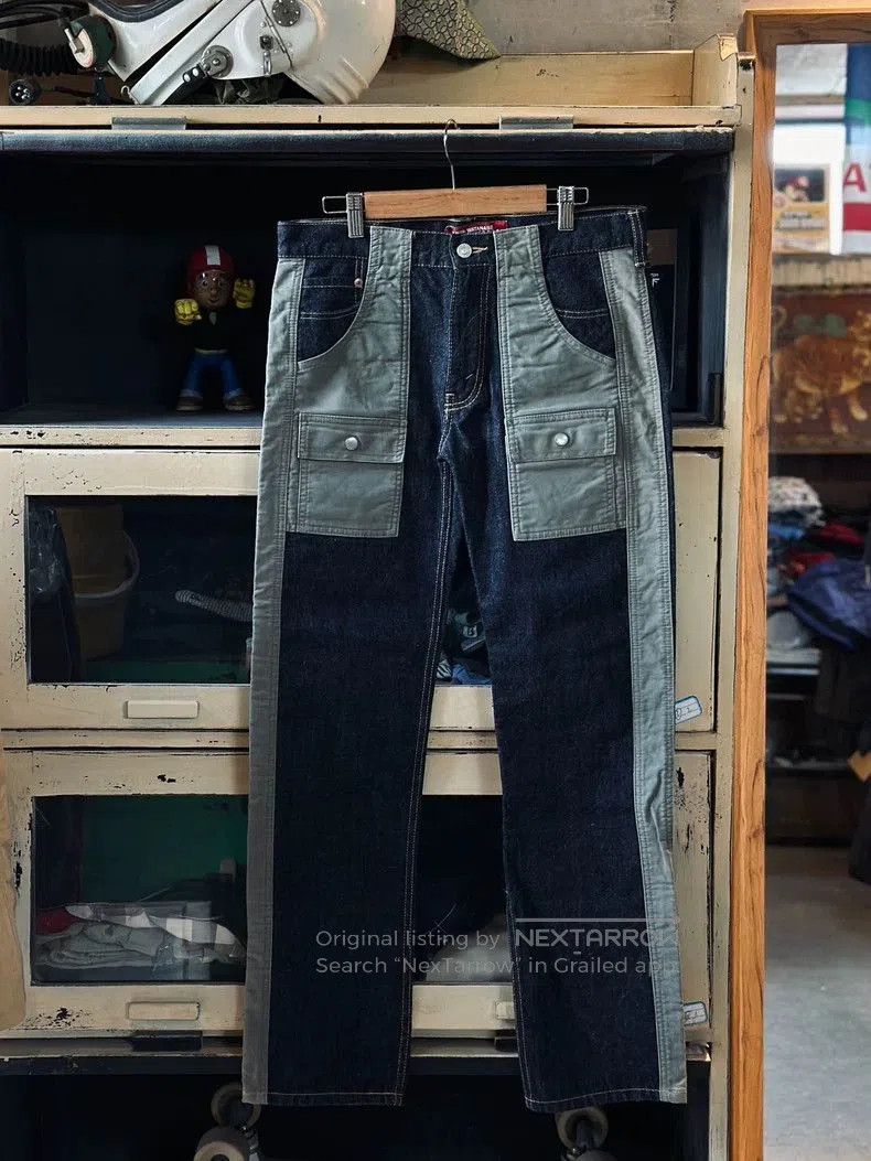 Junya Watanabe JUNYA WATANABE COMME des CDG Wool Straight Pants. Size US 29 - 1 Thumbnail
