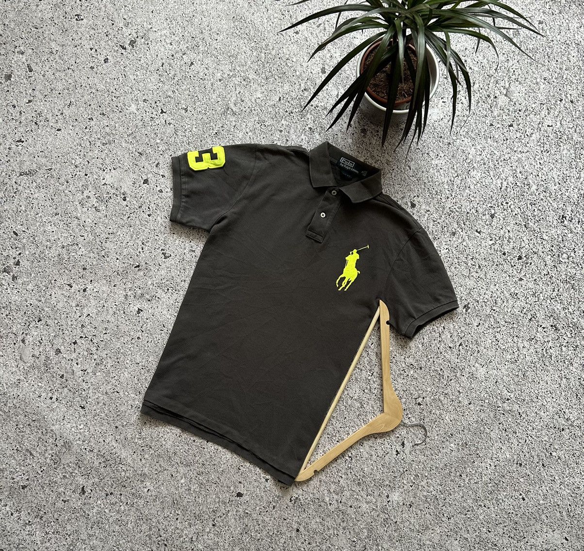 Polo Ralph Lauren × RRL Ralph Lauren × Rugby Ralph Lauren Vintage Polo Ralph Lauren Classic Logo Polo T-Shirt Size US M / EU 48-50 / 2 - 1 Thumbnail
