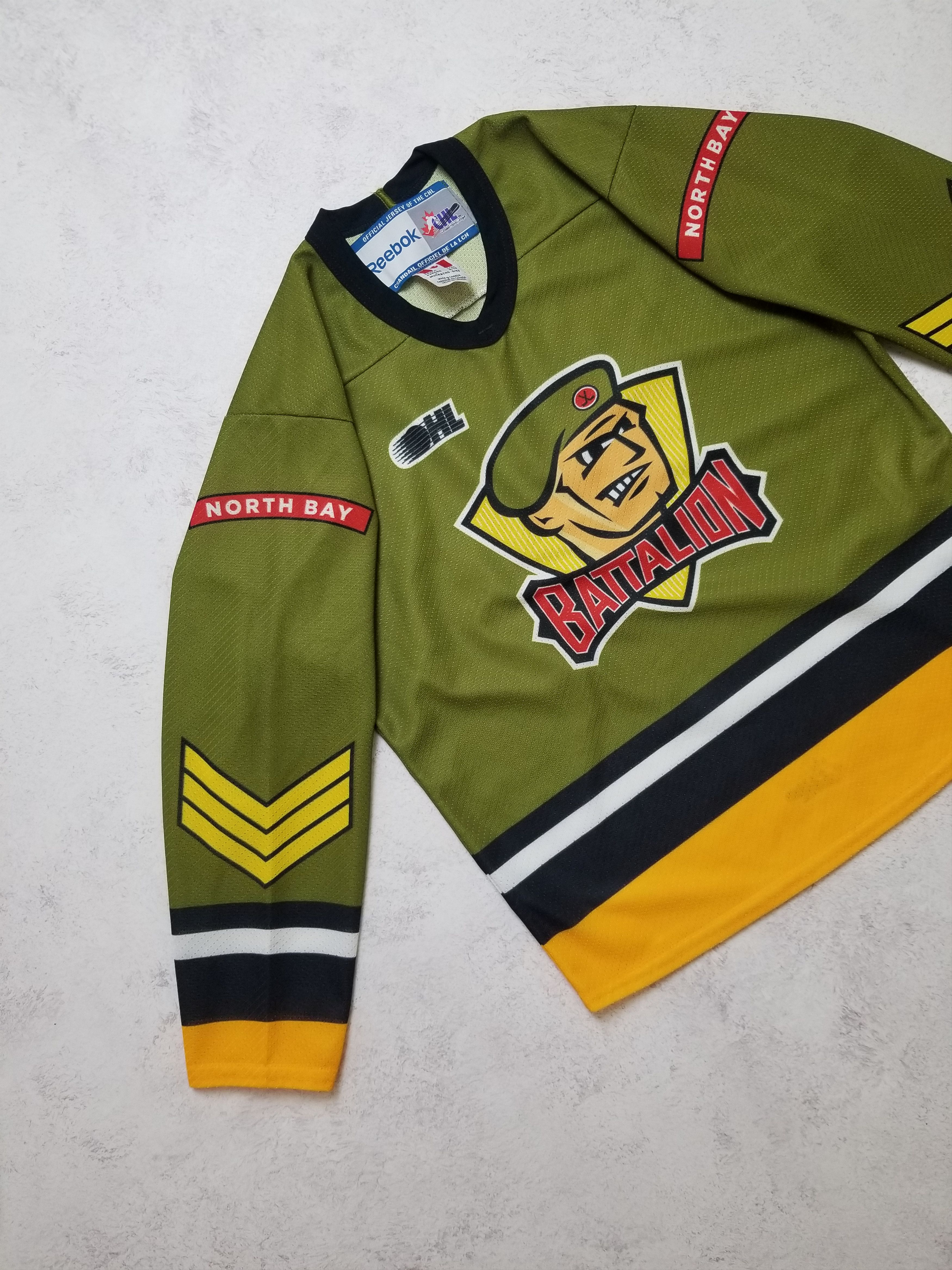 Reebok CCM CHL OHL Brampton Battalion 29 Jersey Youth XL Men's XS Size US XS / EU 42 / 0 - 9 Thumbnail