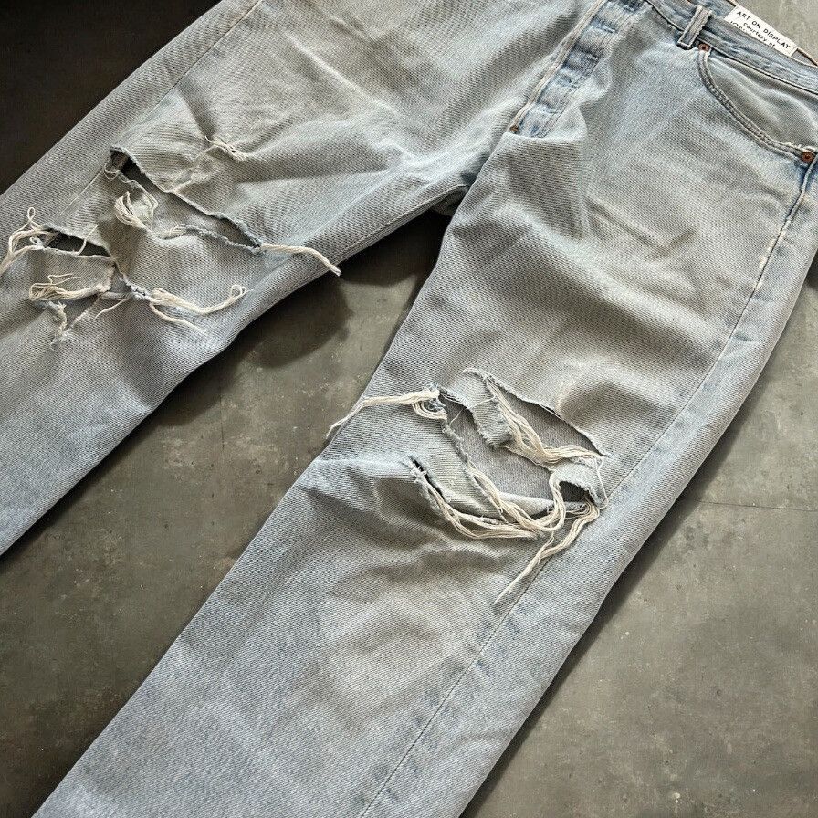 Gallery Dept. Gallery Dept. Re-Worked Denim Size US 37 - 3 Thumbnail