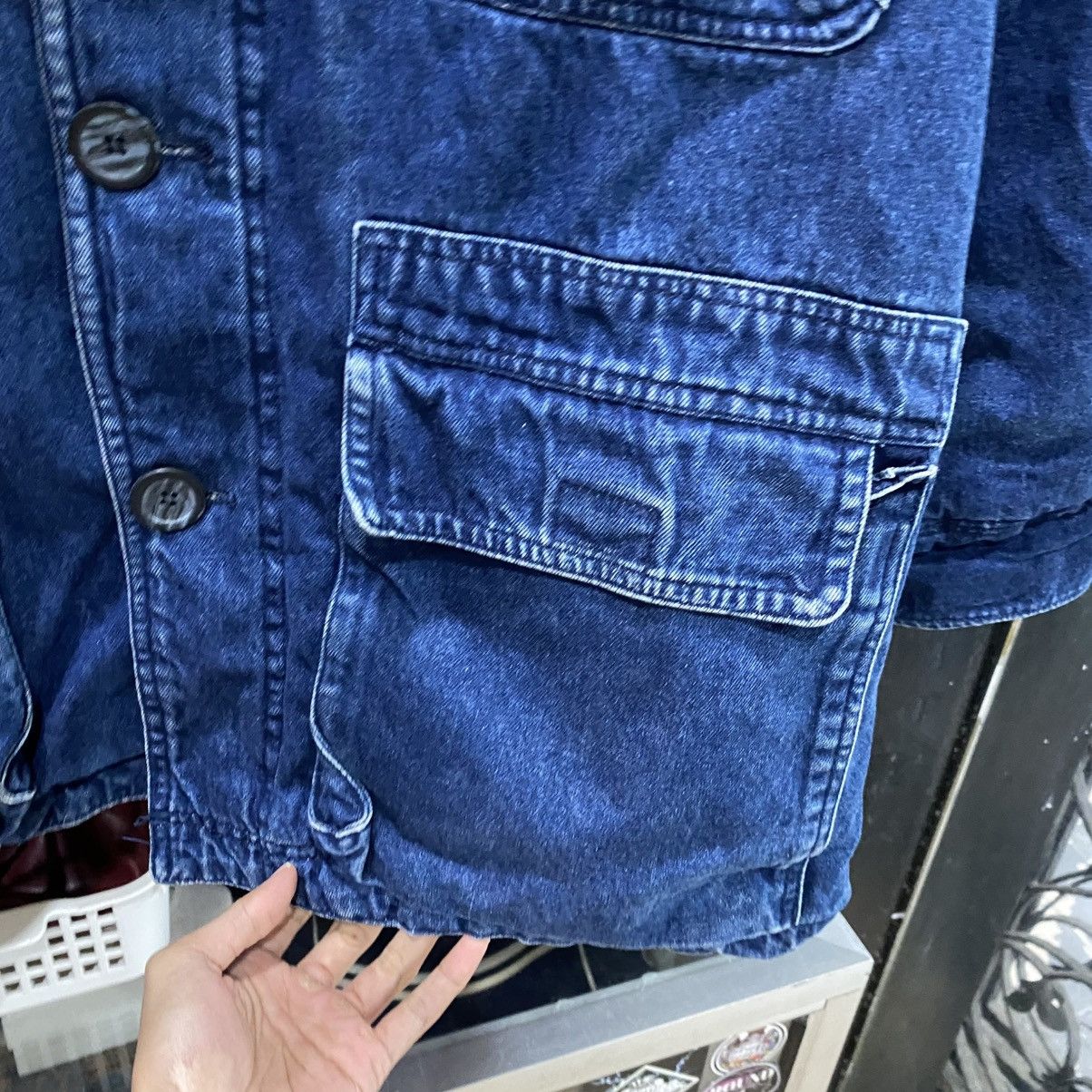 Vintage Vintage Crampe denim chore jacket LIKE NEW‼️ Size US XL / EU 56 / 4 - 9 Thumbnail