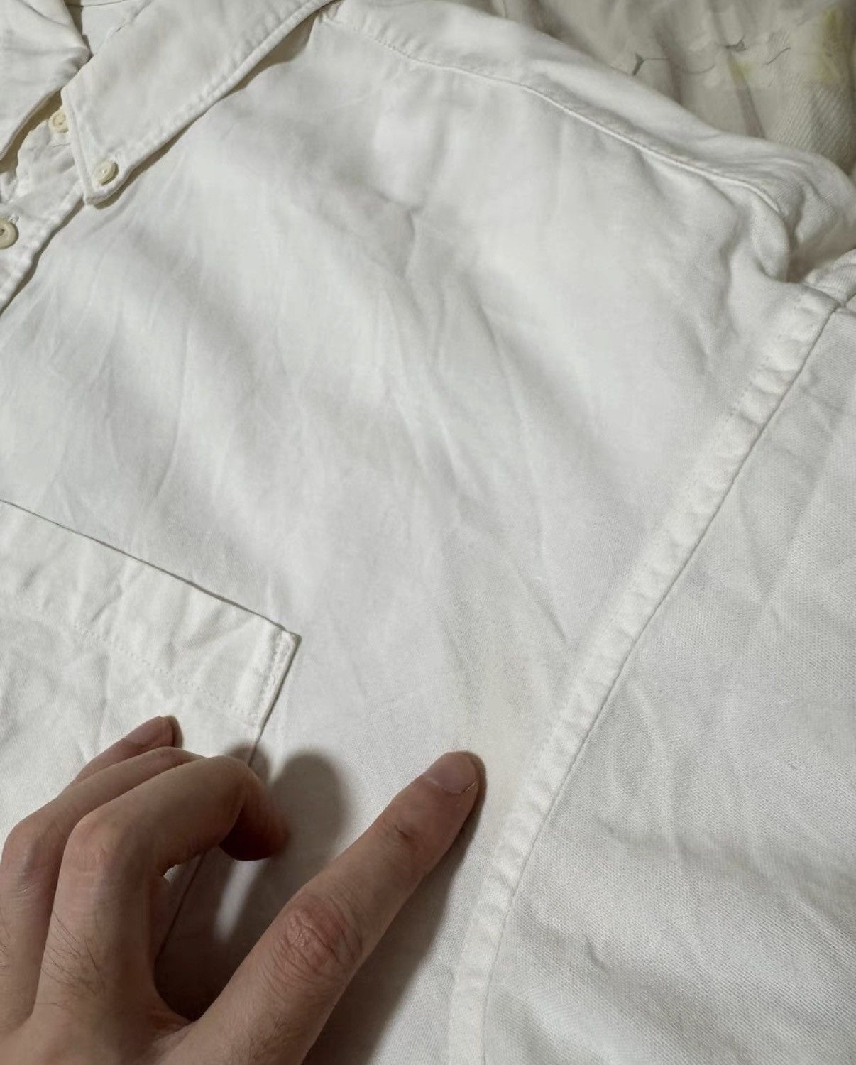 Visvim visvim 22SS Sashiko antique fabric drop-stitch shirt Size US XL / EU 56 / 4 - 9 Thumbnail