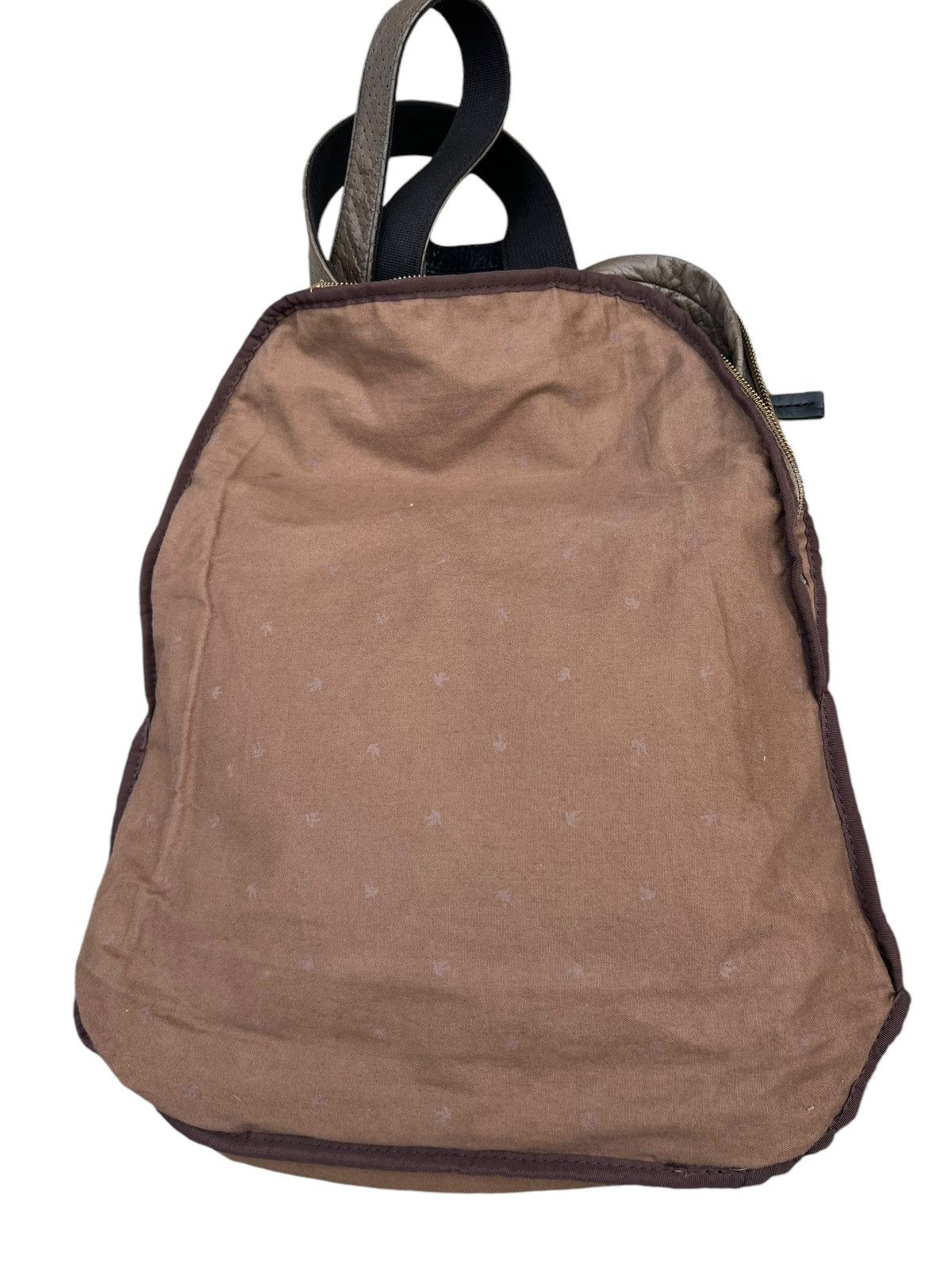 Leather Sot Japan Muddy Dirty Patina Napa Leather Backpack Bag Size ONE SIZE - 24 Thumbnail