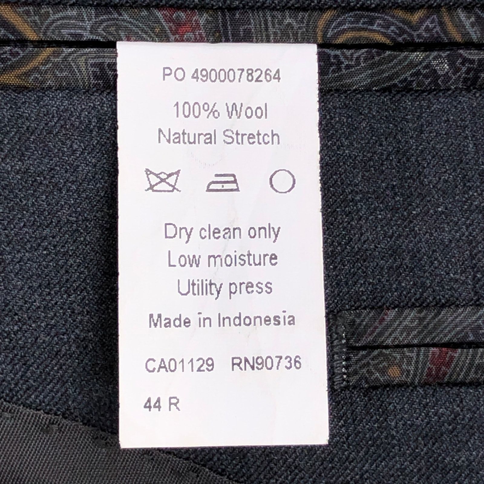 Lauren Ralph Lauren Ralph Lauren LRL Size 44R Sport Coat Charcoal Gray Stretch Size 44R - 17 Thumbnail
