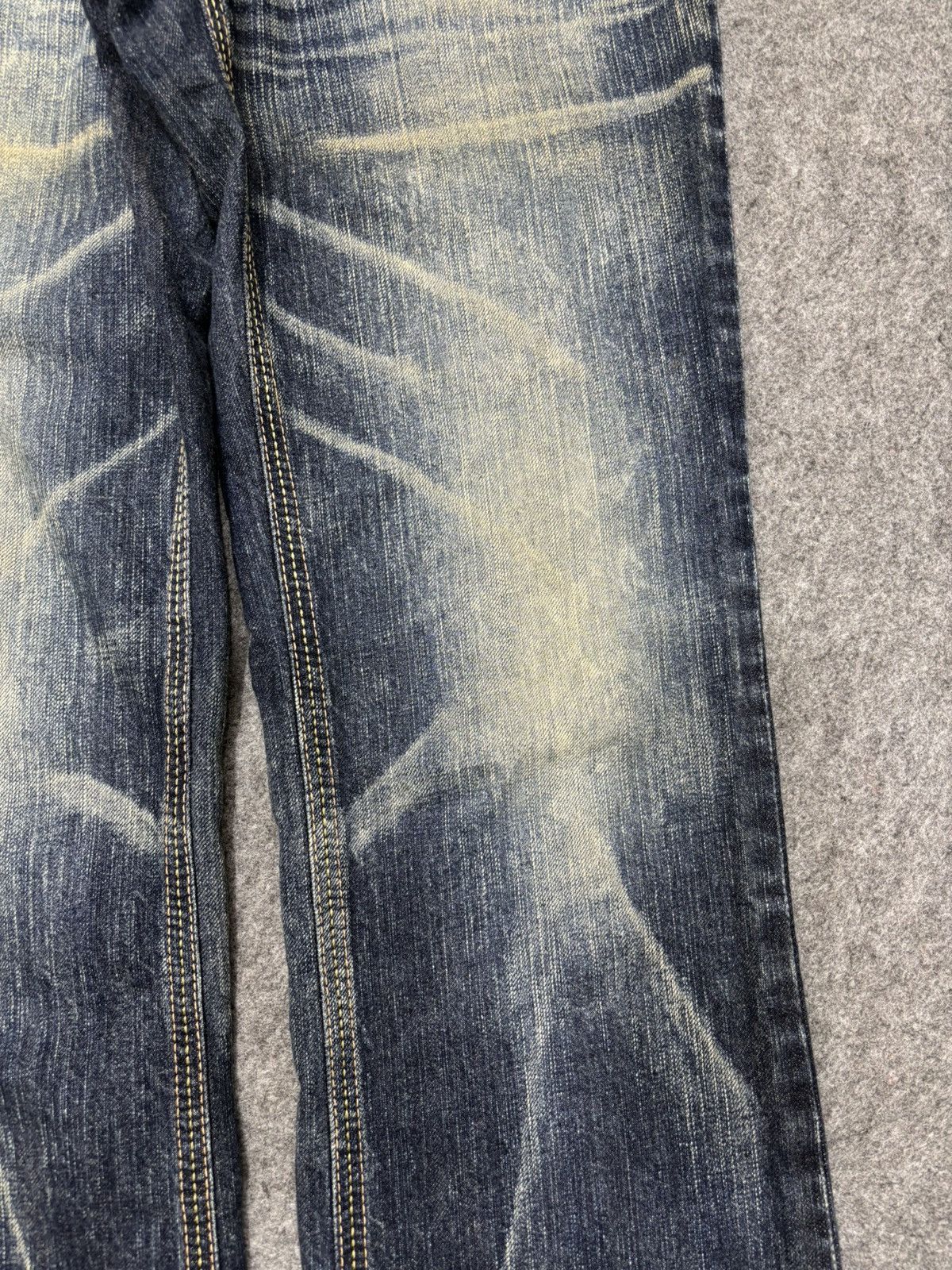 Edwin 💥Vintage Flare💥Edwin Sick Blue Stone Wash Flare Denim F645 Size US 28 / EU 44 - 5 Thumbnail
