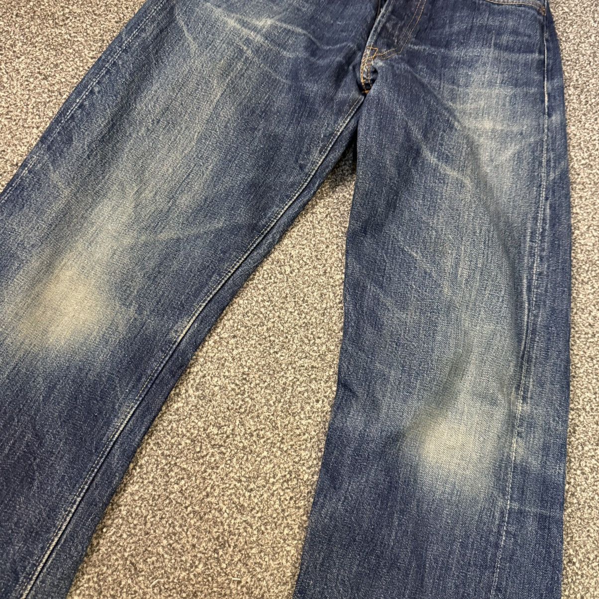 Sugar Cane Vintage 90s Archival Selvedge Sugarcane Indigo Denim Size US 28 / EU 44 - 4 Thumbnail