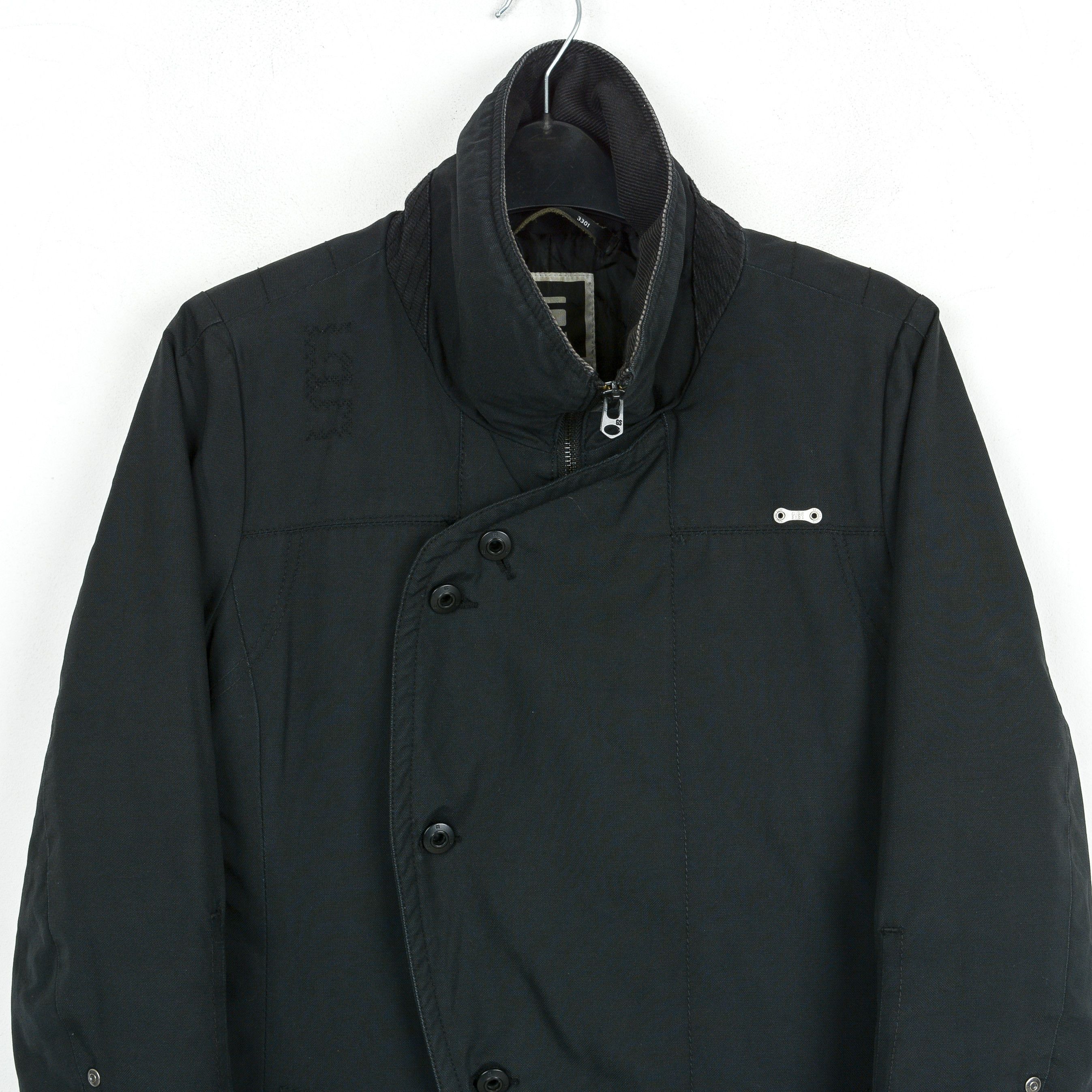 G-Star Minor Trench Padded Coat Zip Up Jacket Overcoat Trench Size S / US 4 / IT 40 - 3 Thumbnail
