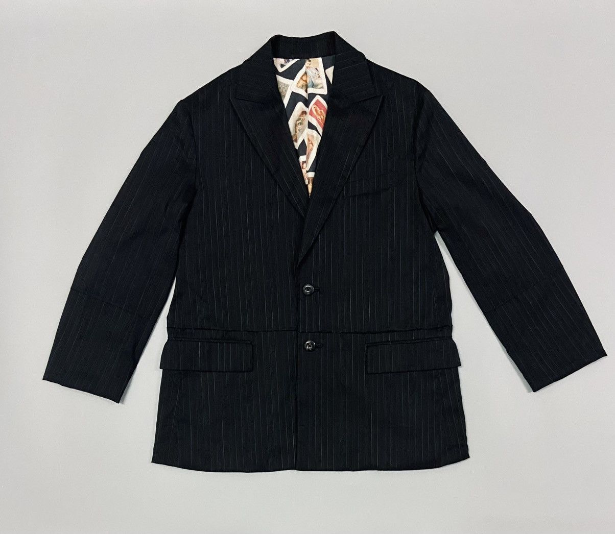 JieDa JIEDA 21S CUT OFF TAILORED JAGKET Size US S / EU 44-46 / 1 - 2 Thumbnail