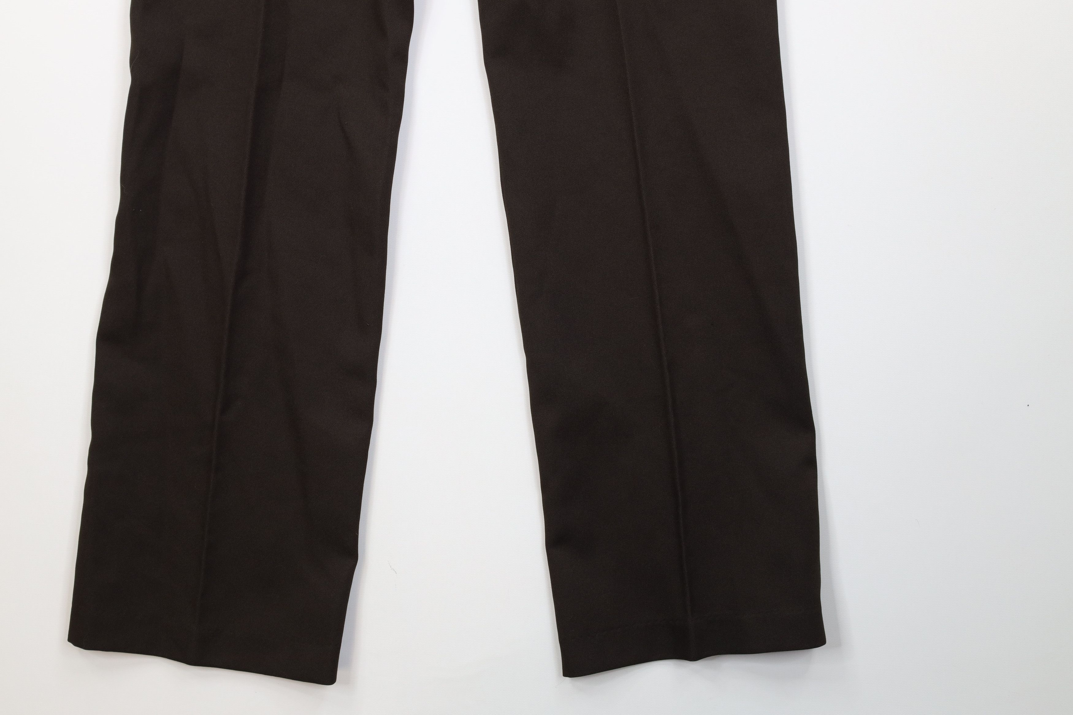 Vintage Vintage 70s Streetwear Flared Wide Leg Chino Pants Brown USA Size US 34 / EU 50 - 13 Thumbnail