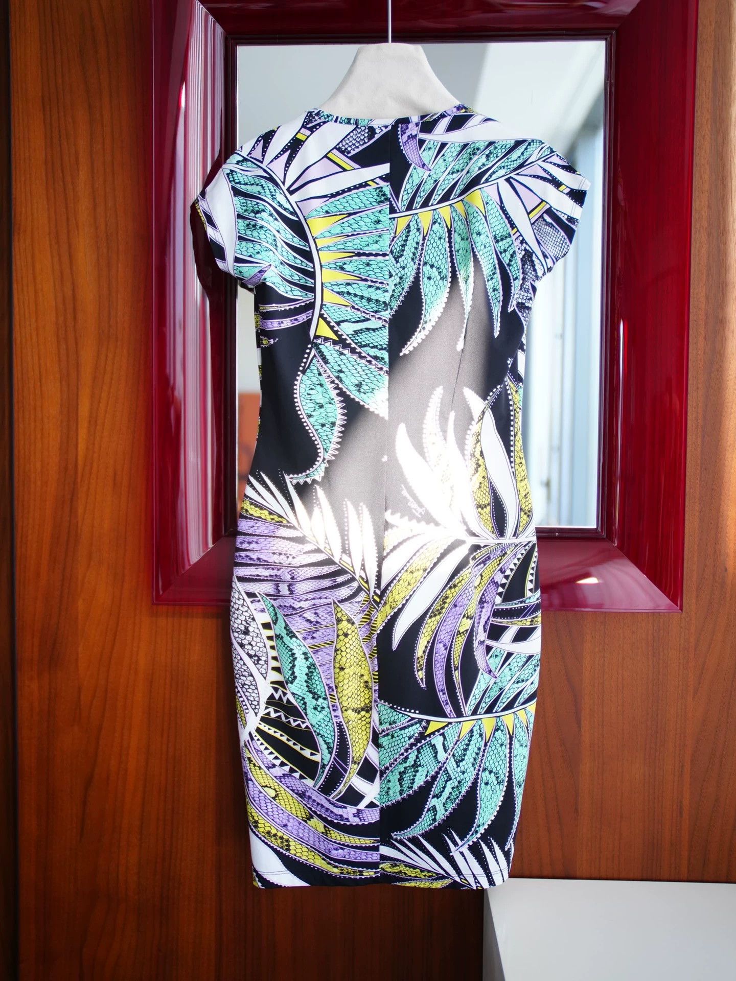 Just Cavalli Just Cavalli Vintage Printed Stretch Dress it42/M Mint Size M / US 6-8 / IT 42-44 - 5 Thumbnail