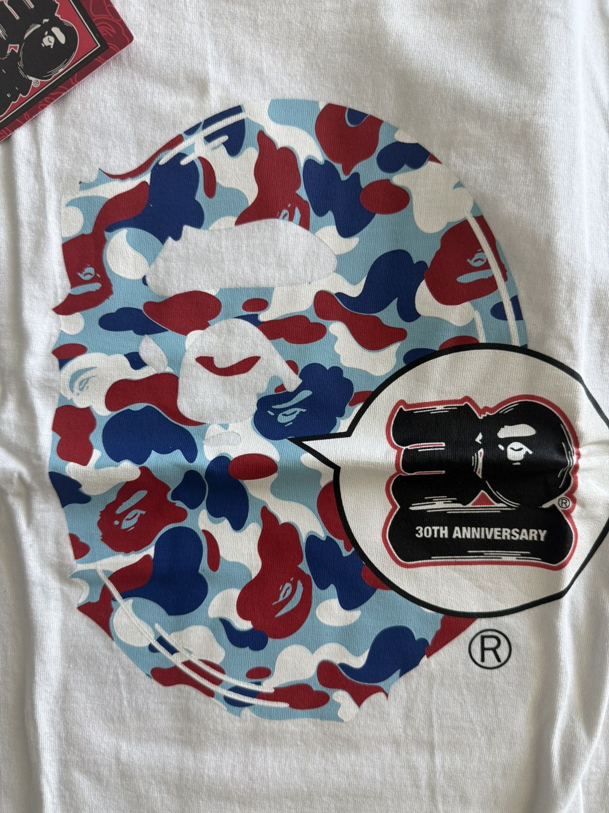 Bape Bape Paris Ape Head Tee Size US L / EU 52-54 / 3 - 3 Thumbnail