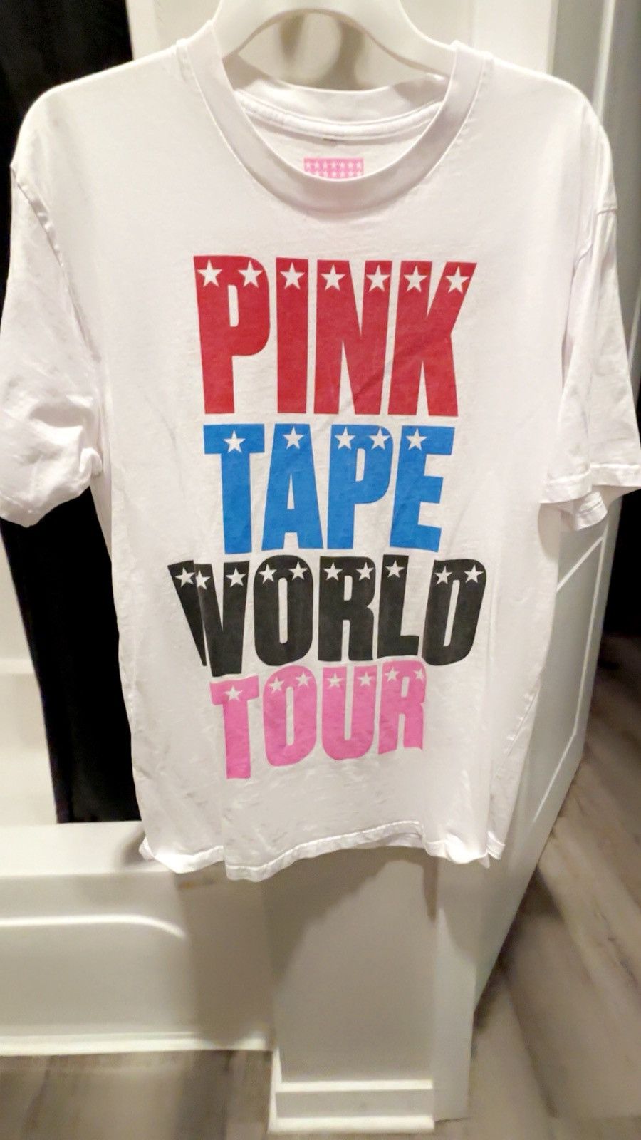 Other Lil uzi vert official pink tape tour merch shirt Size US L / EU 52-54 / 3 - 1 Preview