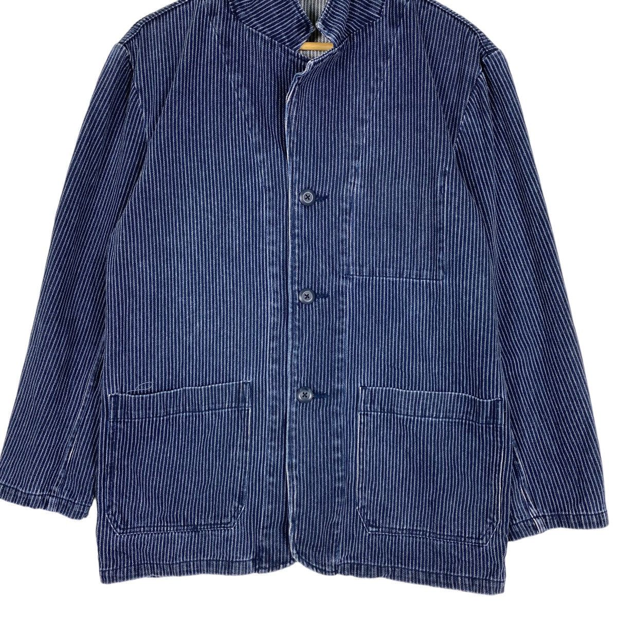 Japanese Brand NavyFlag Denim Chore Jacket Size US M / EU 48-50 / 2 - 4 Thumbnail