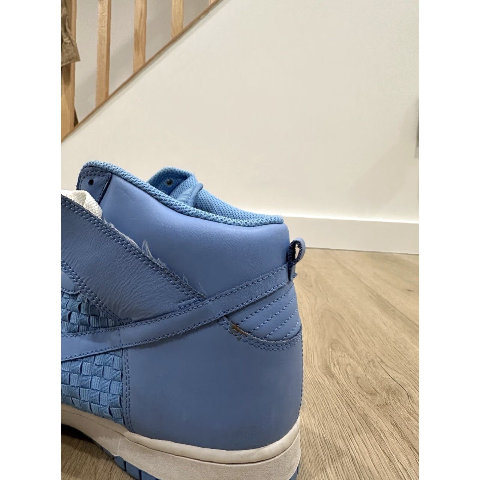 Nike VINTAGE? Nike Dunk High University Blue Shoe Size 13 Men Blue 13 Nike Dunk High Top Sneakers Men's 13 Nike Dunk Sneaker Size US 13 / EU 46 - 7 Thumbnail
