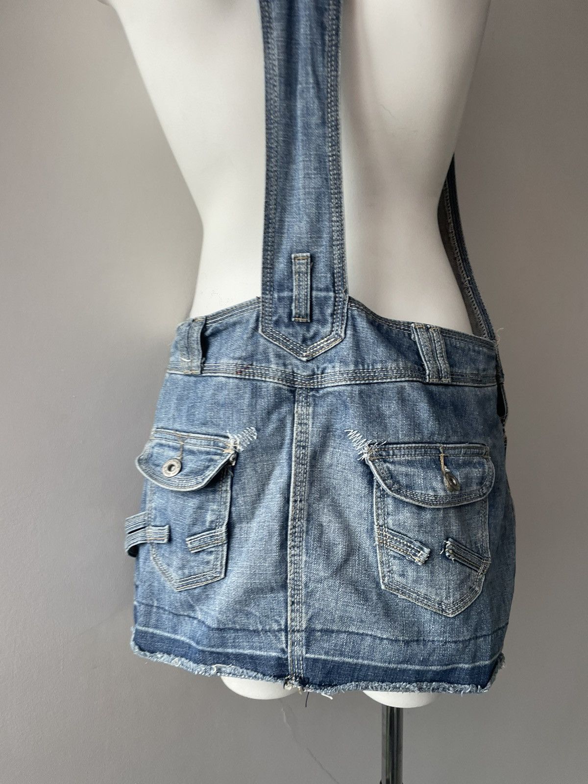 Vintage y2k salopet Size 26" / US 2 / IT 38 - 14 Thumbnail