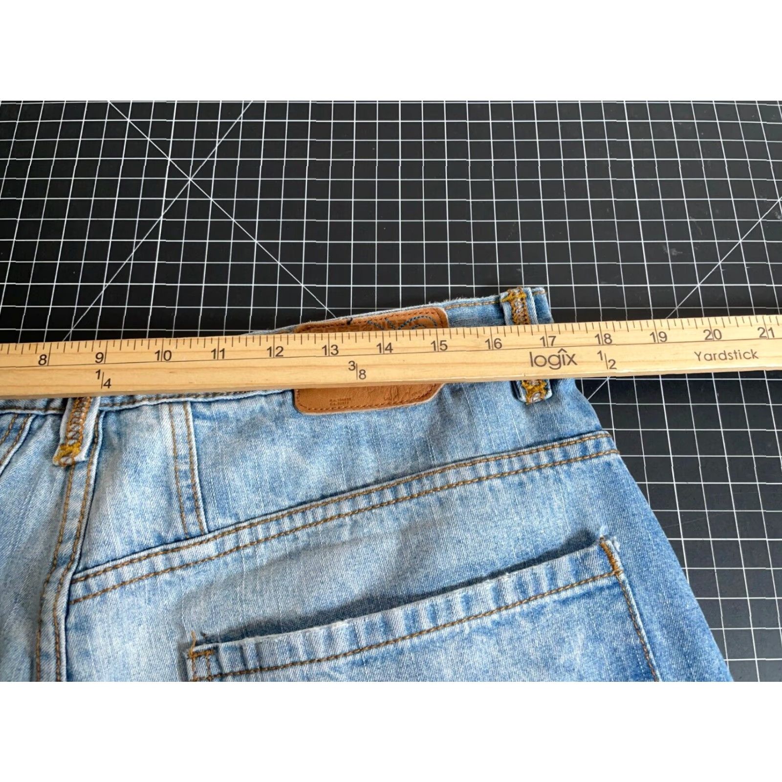 Rocawear VINTAGE Rocawear Baggy Jeans Men's 34 x 33 Light Blue Embroidered 90s Hip Hop Size US 34 / EU 50 - 5 Thumbnail