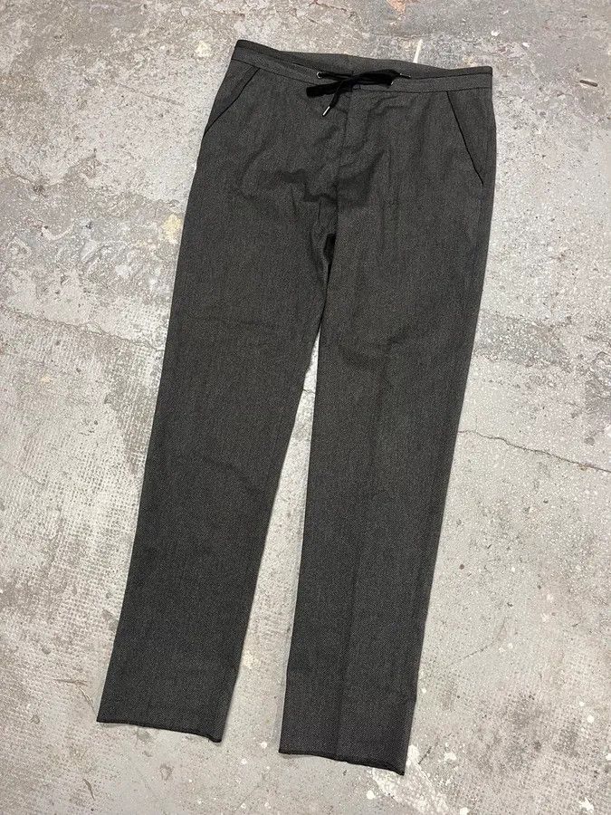 Maison Margiela SS2015 Maison Margiela Grey Wool Tailored Pants Size US 34 / EU 50 - 2 Thumbnail