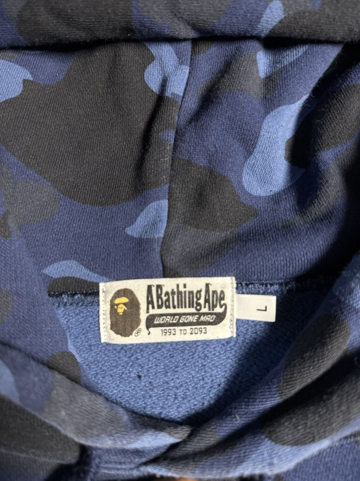 Bape Color Camo Bape Pullover Hoodie Size US L / EU 52-54 / 3 - 5 Thumbnail
