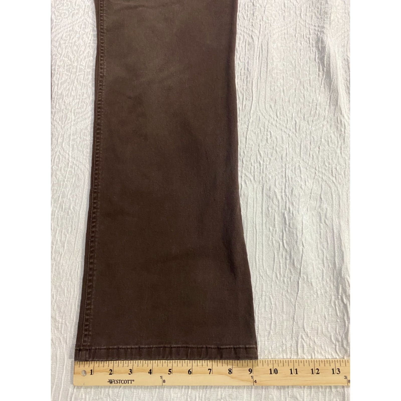 Vintage Dressbarn Pants Womens Size 12 Brown Size 34" / US 12 / IT 48 - 7 Thumbnail