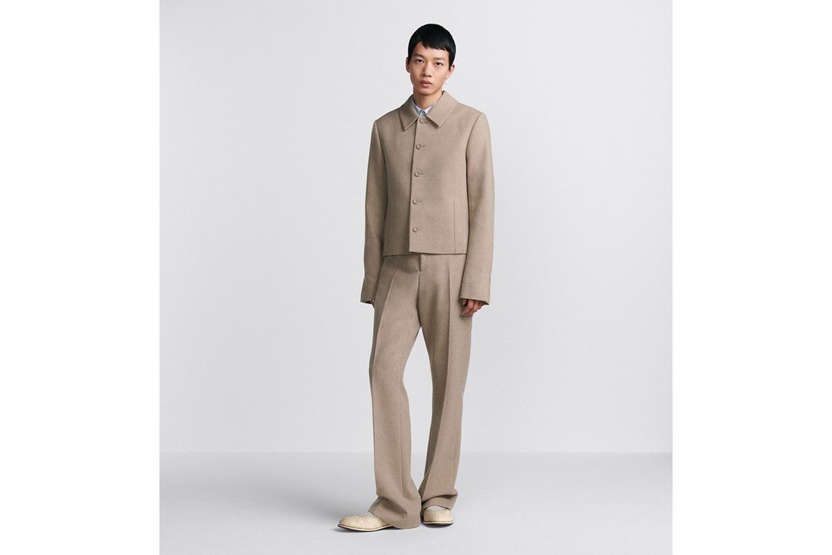 Dior o1bcso1str0226 Flaed Pants in Beige Size US 34 / EU 50 - 4 Thumbnail