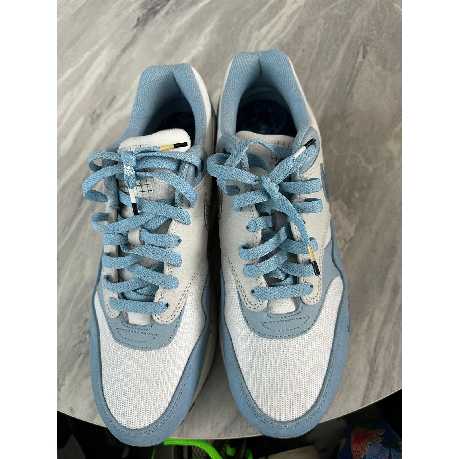Nike Men’s Nike Air Max 1 Premium Blueprint size 11 USED Size US 11 / EU 44 - 3 Thumbnail