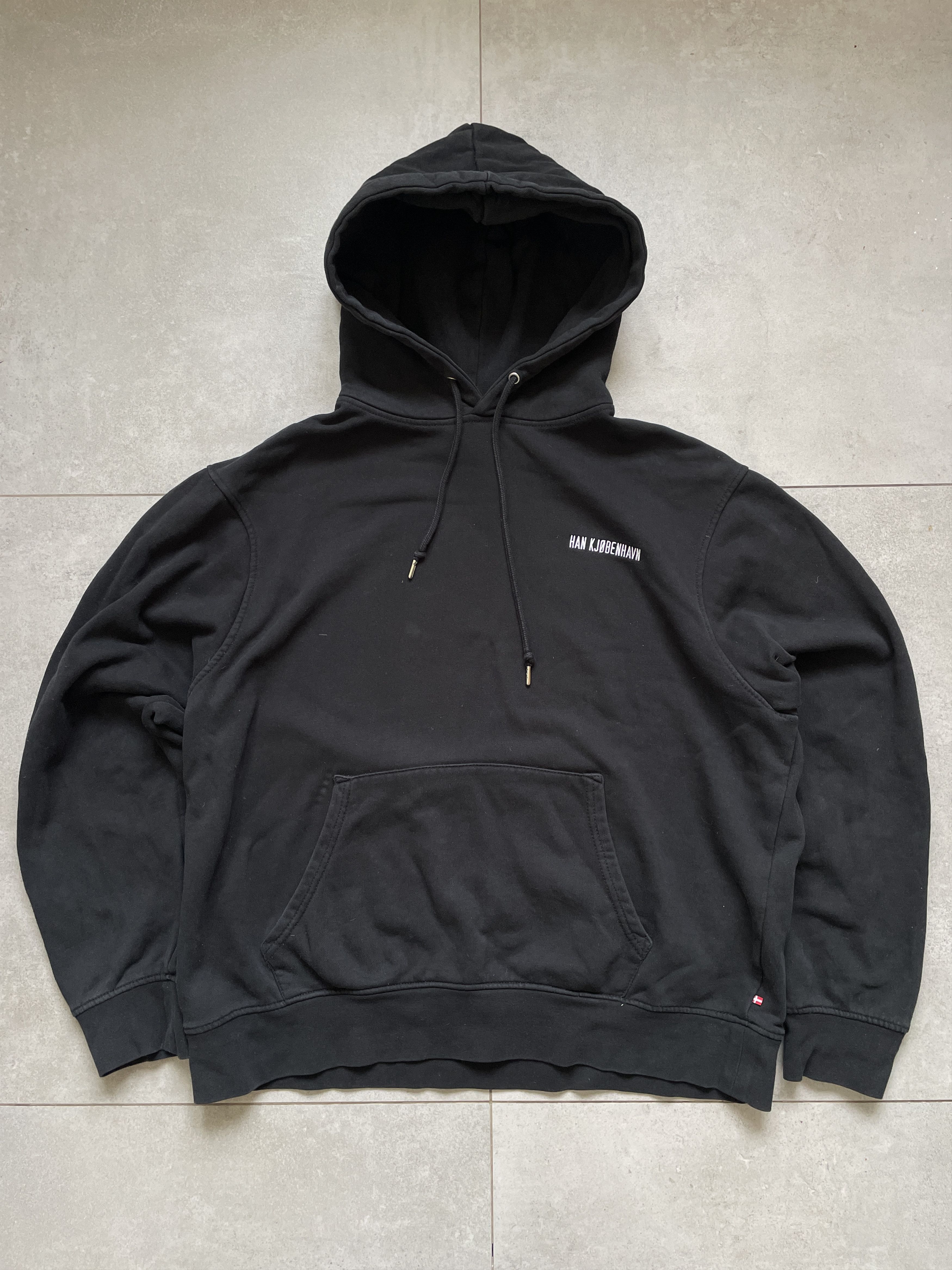Han Kjobenhavn HAN KJOBENHAVN BLACK BOXY HEAVY HOODIE Size US XL / EU 56 / 4 - 1 Thumbnail