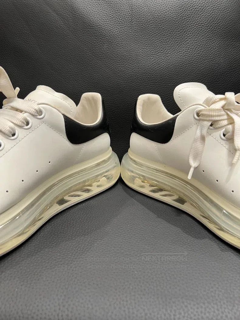 Alexander McQueen McQueen Black White Platform Sneakers. Size US 9.5 / EU 42-43 - 5 Thumbnail