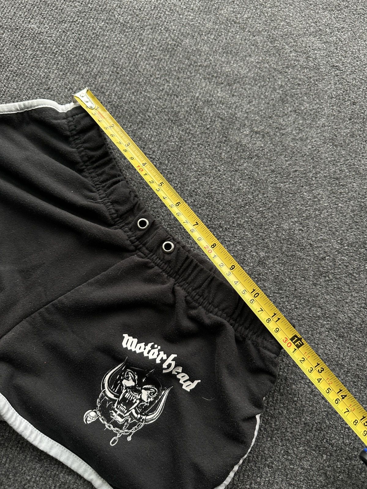 Other 🚨 MOTORHEAD BIG LOGO WOMEN SHORTS BLACK BAND ROCK METAL Size 25" / US 0 / IT 36 - 9 Thumbnail