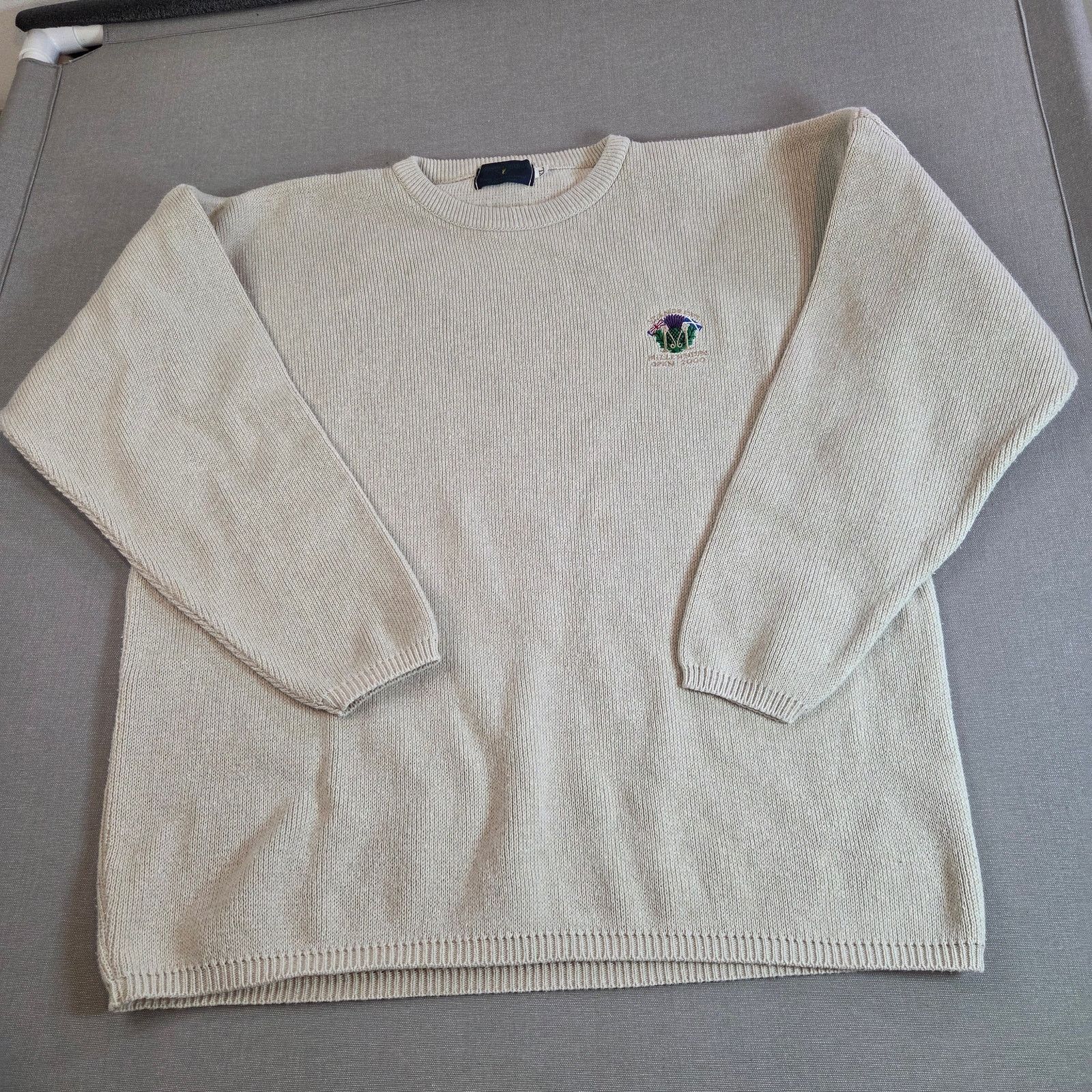 Vintage 2000 St Andrews Championship Sweater XL Tiger Woods Win Size US XL / EU 56 / 4 - 1 Thumbnail