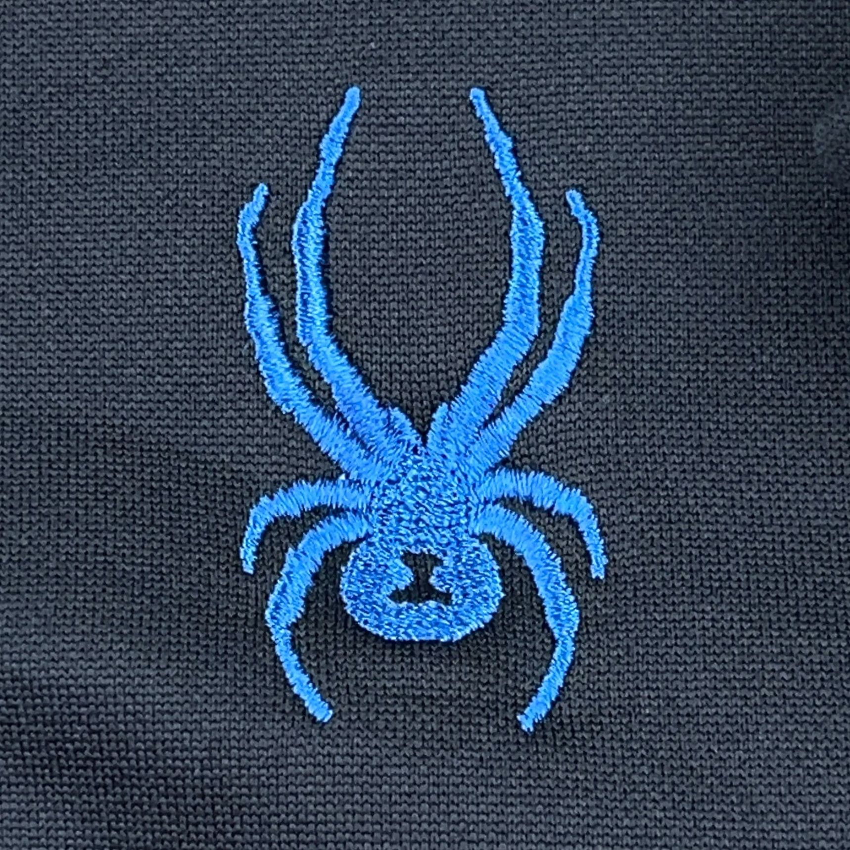 Spyder Spyder Jacket Men XL Blue Black Pullover Thermal Waffle Knit Sweater Hiking A80 Size US XL / EU 56 / 4 - 3 Thumbnail