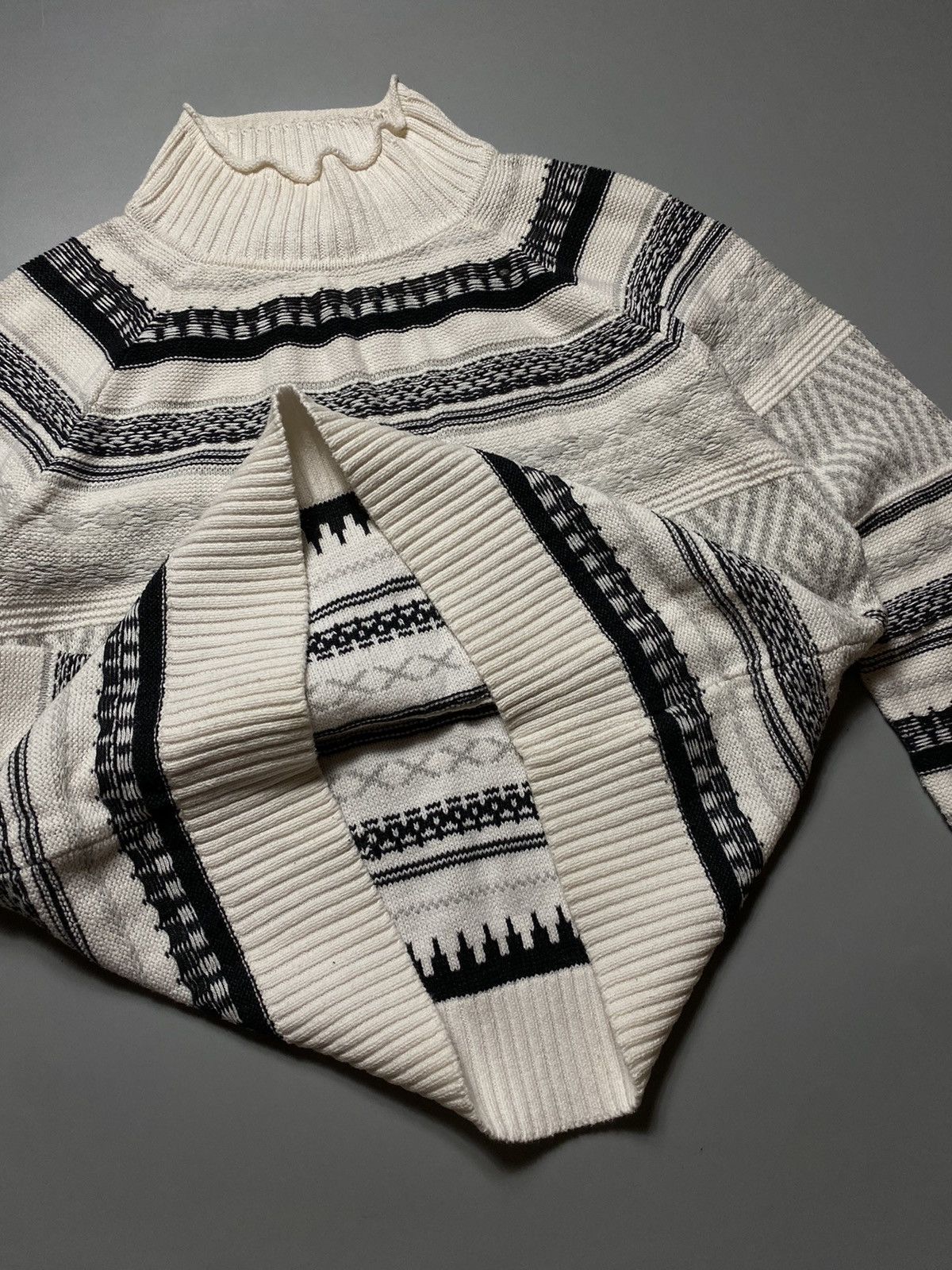 Chaps Ralph Lauren × Polo Ralph Lauren × Vintage Chaps Ralph Lauren RARE! Hand knitted sweater Size US M / EU 48-50 / 2 - 4 Thumbnail