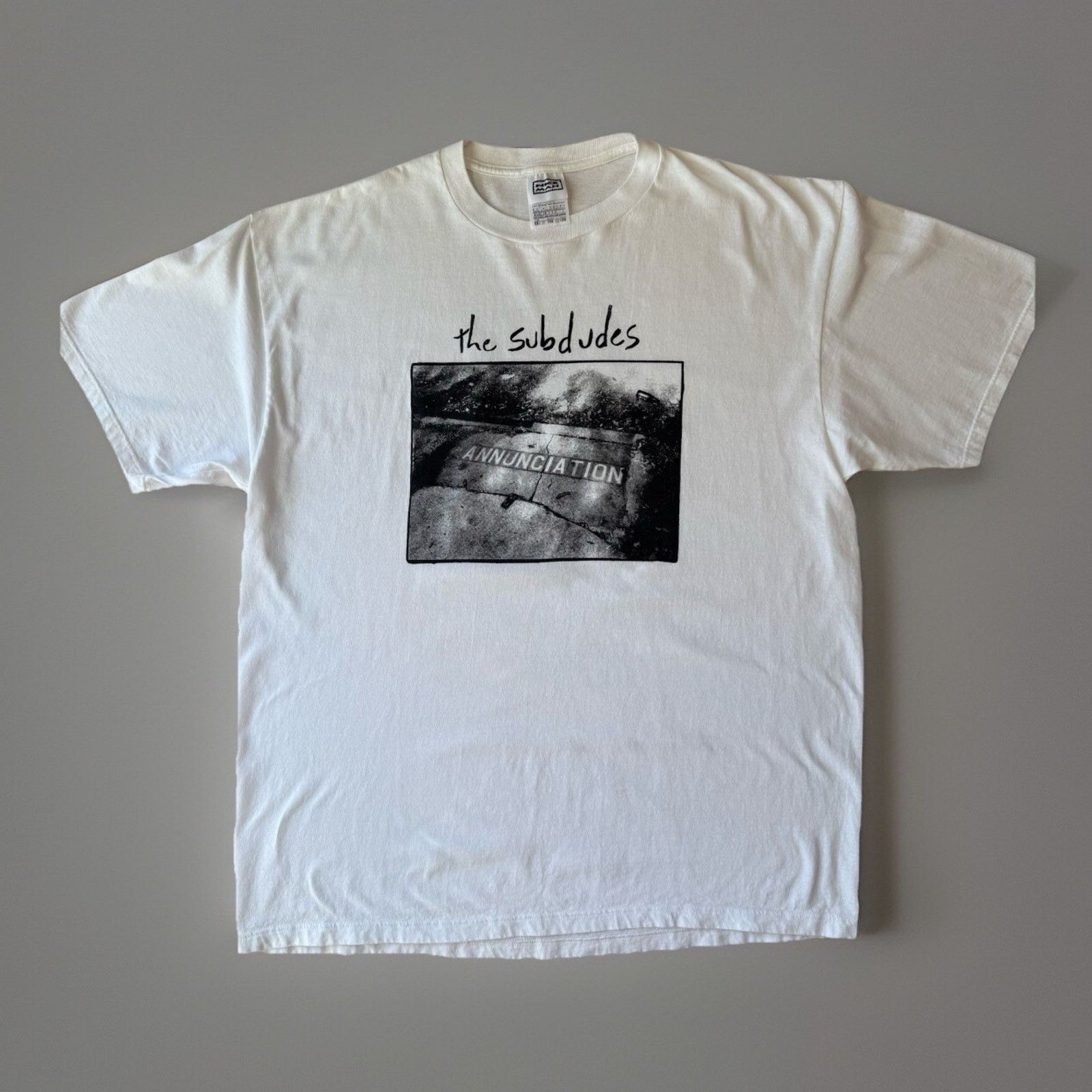 Vintage Vintage The Subdudes Shirt 2XL White 90s Nice Man Rock Music Size US XXL / EU 58 / 5 - 1 Thumbnail