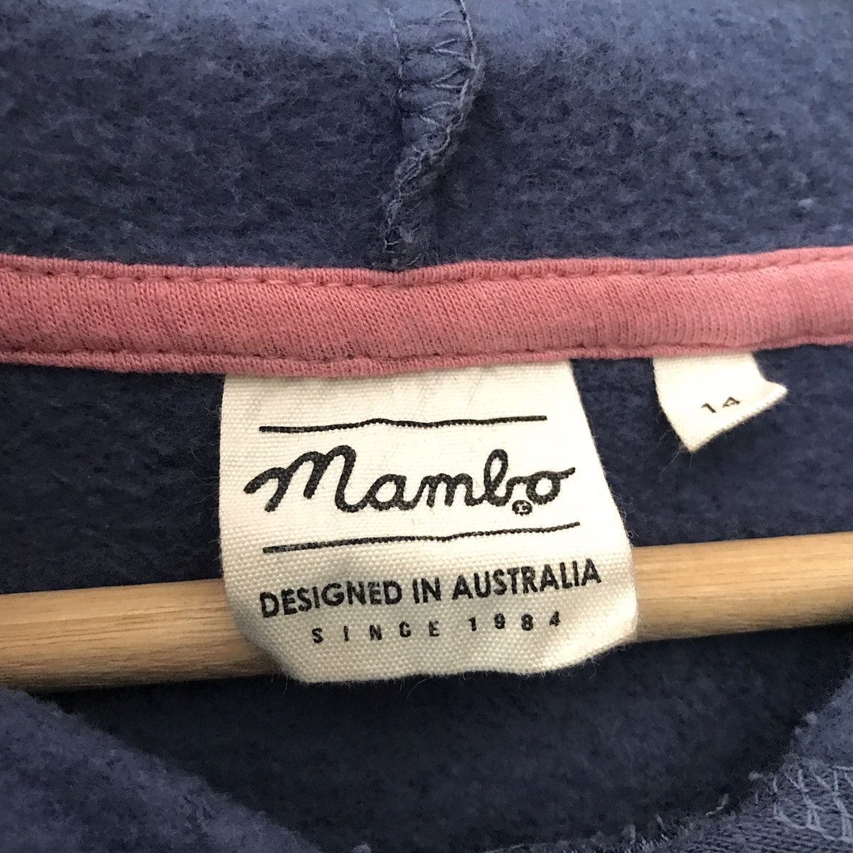 Vintage Mambo Australia Embroidery Logo Pullover Hoodie Size US L / EU 52-54 / 3 - 8 Thumbnail