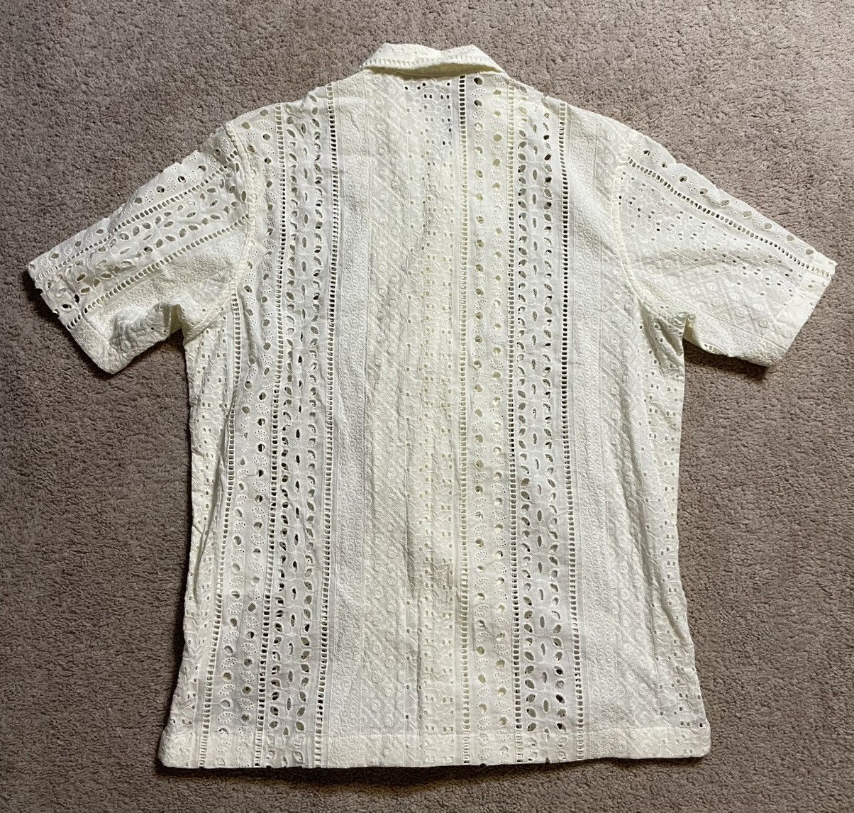 Kith Kith Eyelet Thompson Camp Color Shirt Size US S / EU 44-46 / 1 - 3 Thumbnail
