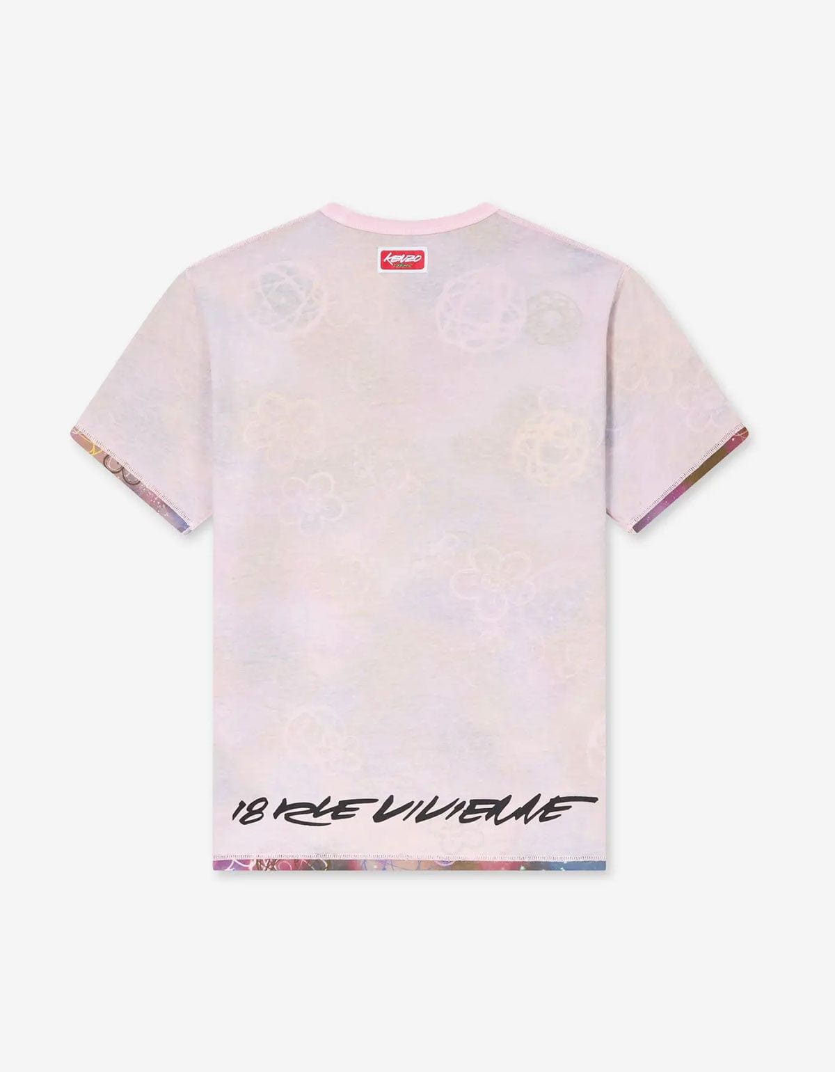 Kenzo Kenzo x Futura 2000 Pink Reversible T-Shirt Size US XL / EU 56 / 4 - 2 Thumbnail