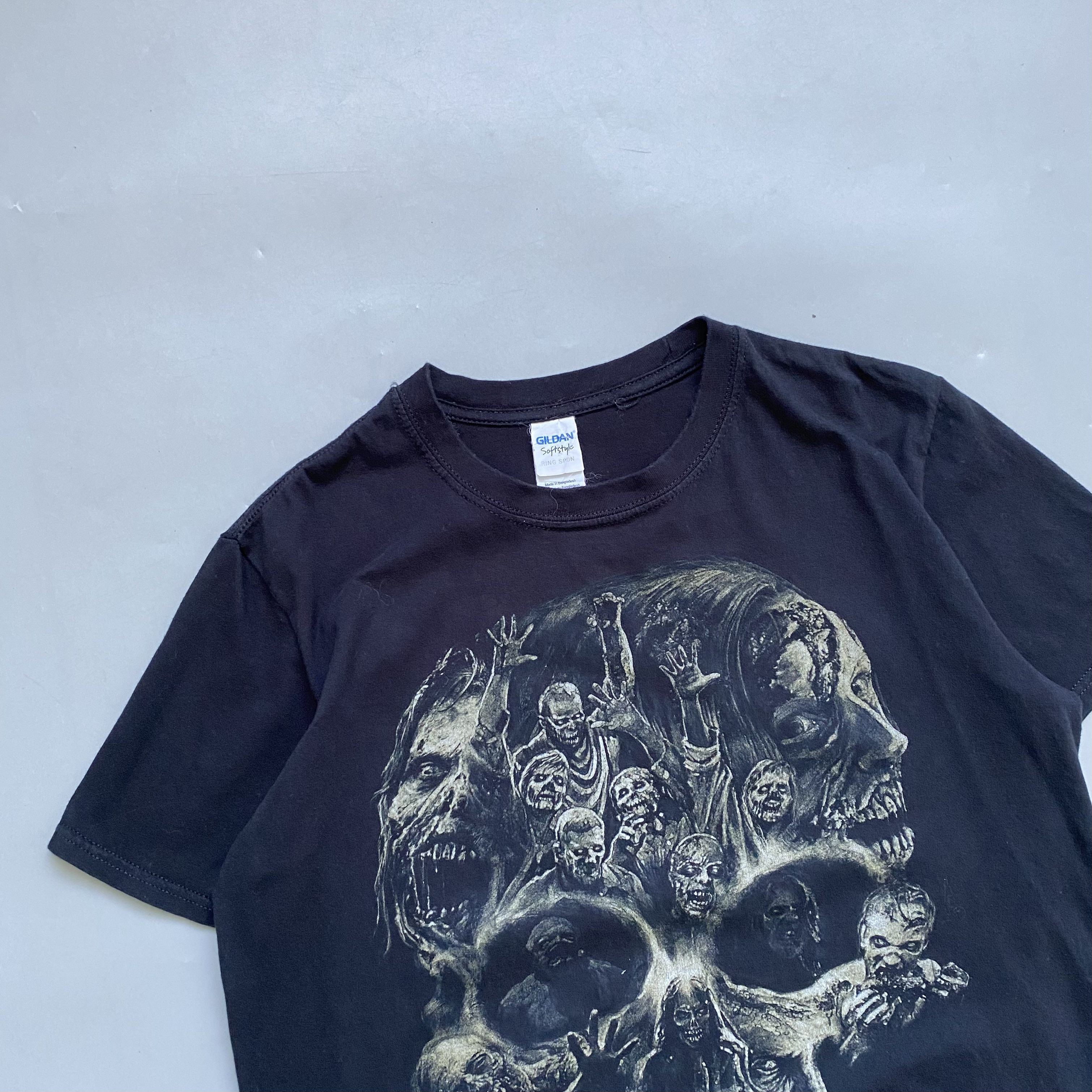 Expert Horror 💀 THE Walking Dead skull zombie promo tee Horror Vintage Size US S / EU 44-46 / 1 - 2 Thumbnail