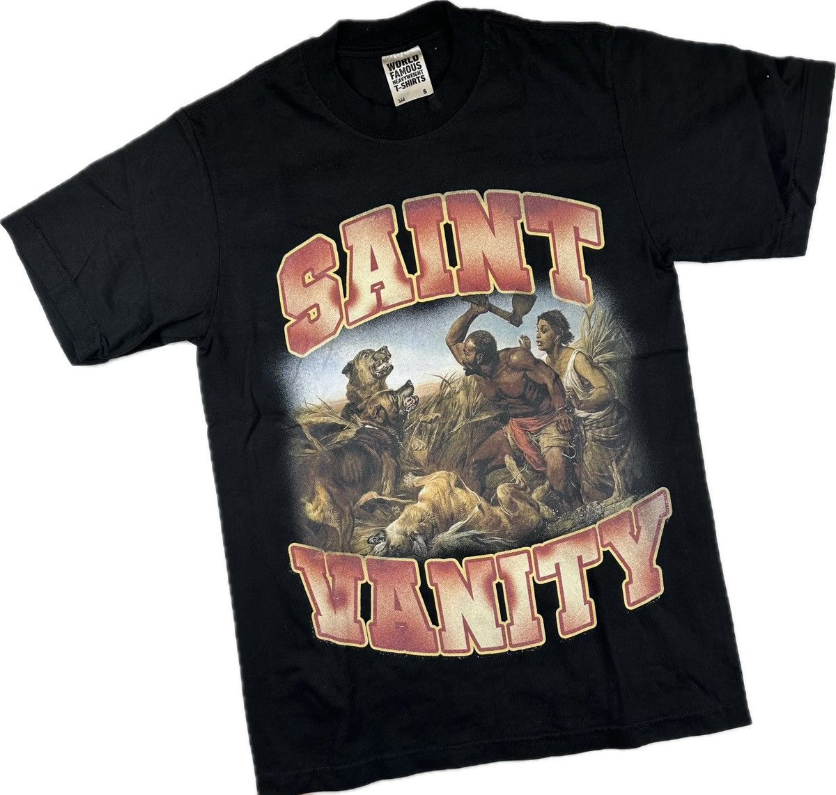 Saint Vanity Saint Vanity BHM T-shirt Size US S / EU 44-46 / 1 - 1 Thumbnail