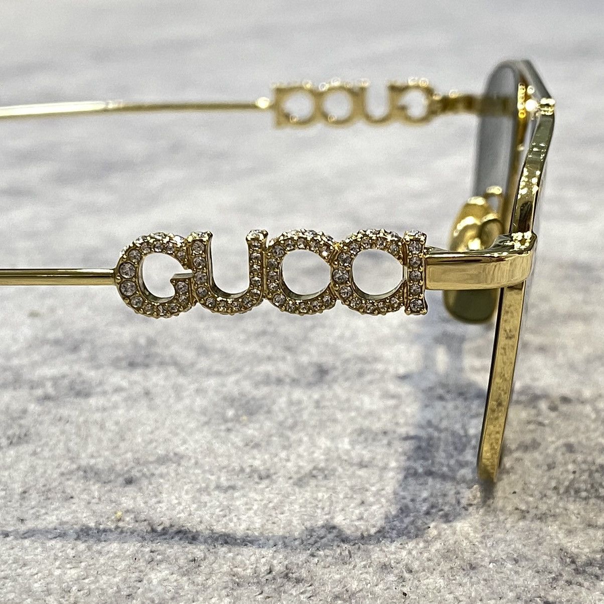 Gucci GUCCI GG1804S 001 GOLD GREY Size ONE SIZE - 5 Thumbnail