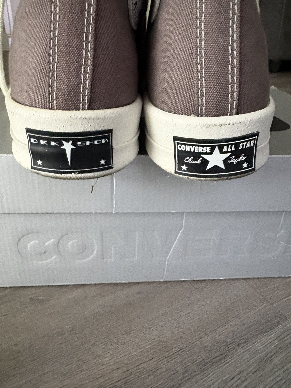 Converse × Rick Owens Drkshdw Converse X Rick Owens DRKSHDW Size US 8.5 / EU 41-42 - 4 Thumbnail