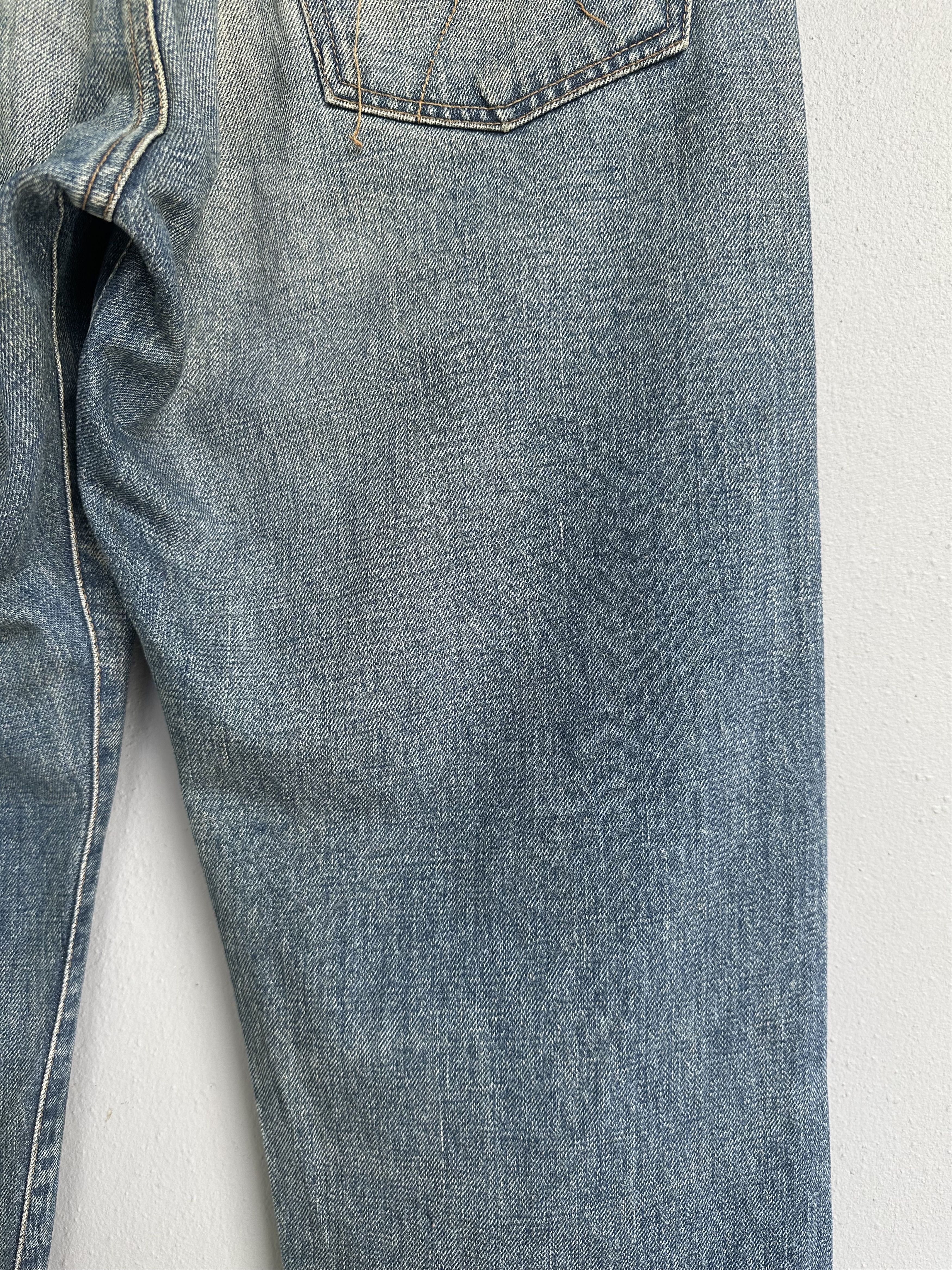 Sifury Japanese Brand Sifury Distressed Selvedge Patchwork Jeans Size US 31 - 16 Thumbnail