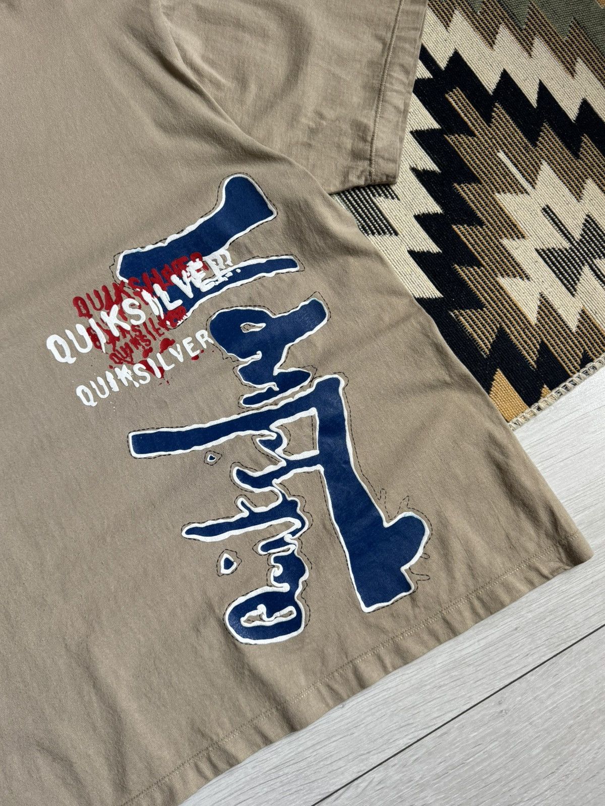Quiksilver Vintage Quiksilver Big Logo Y2K T-shirt Surfstyle Size US XL / EU 56 / 4 - 5 Thumbnail